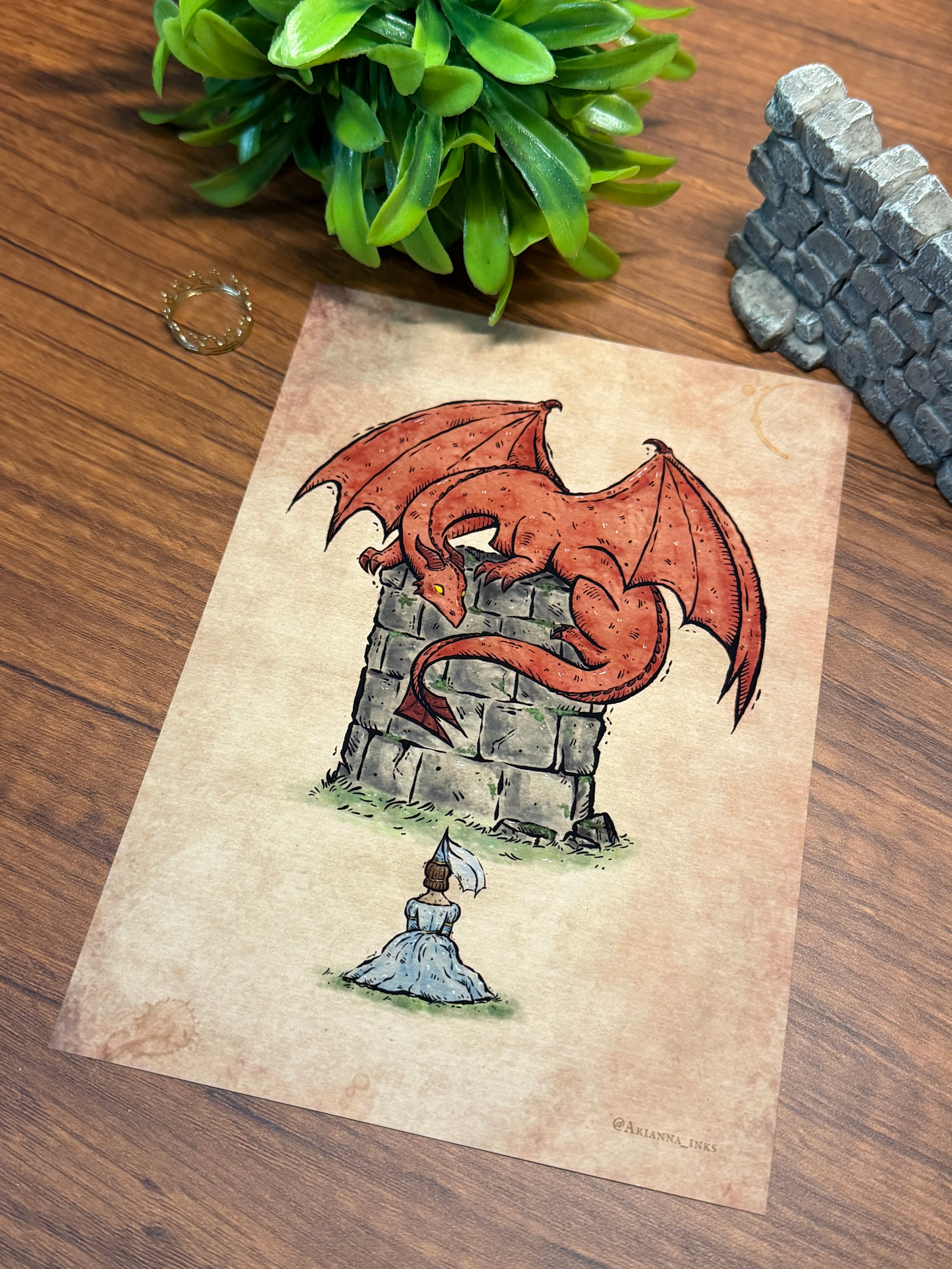 Danger Ahead Print
