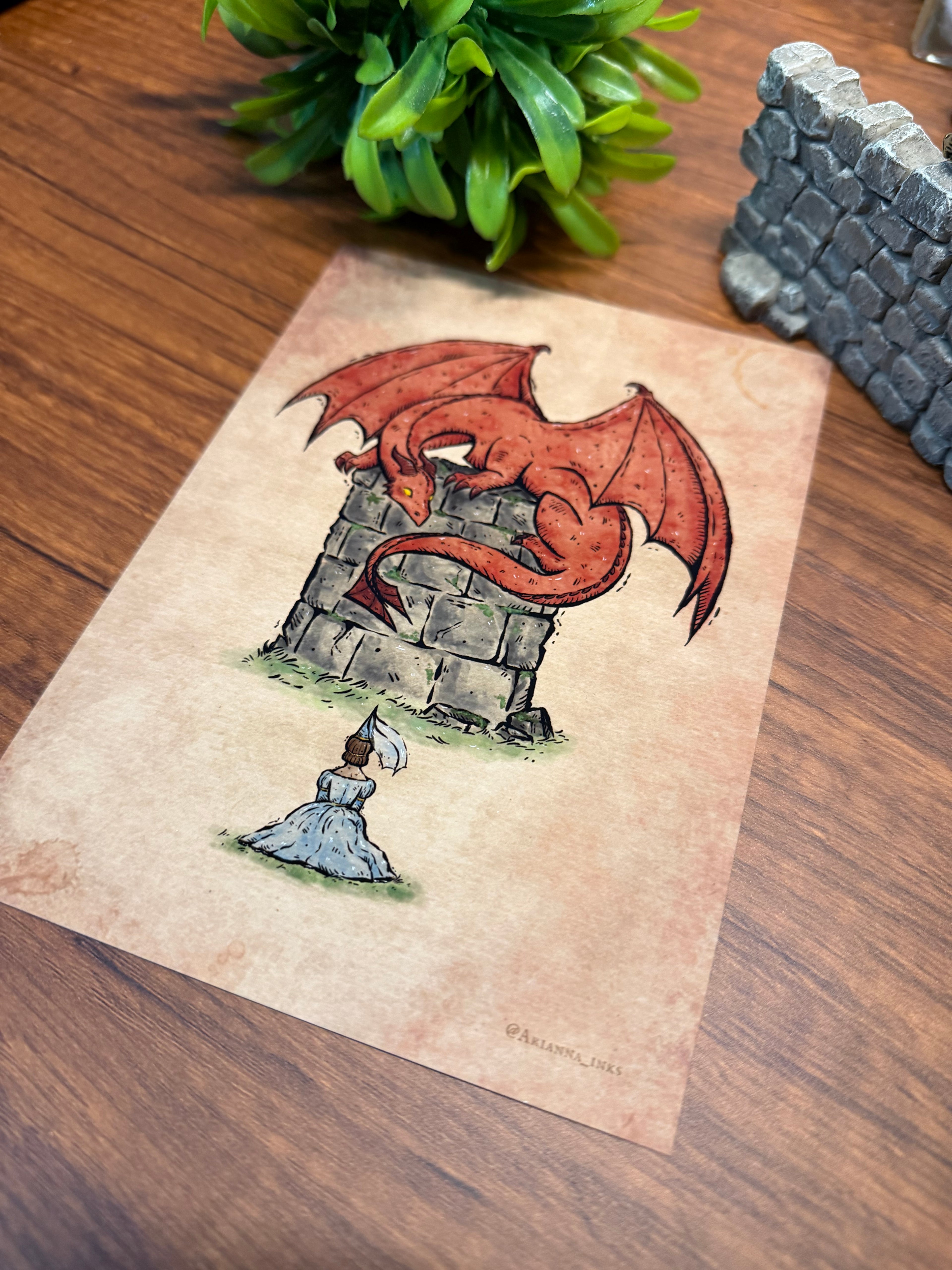 Danger Ahead Print