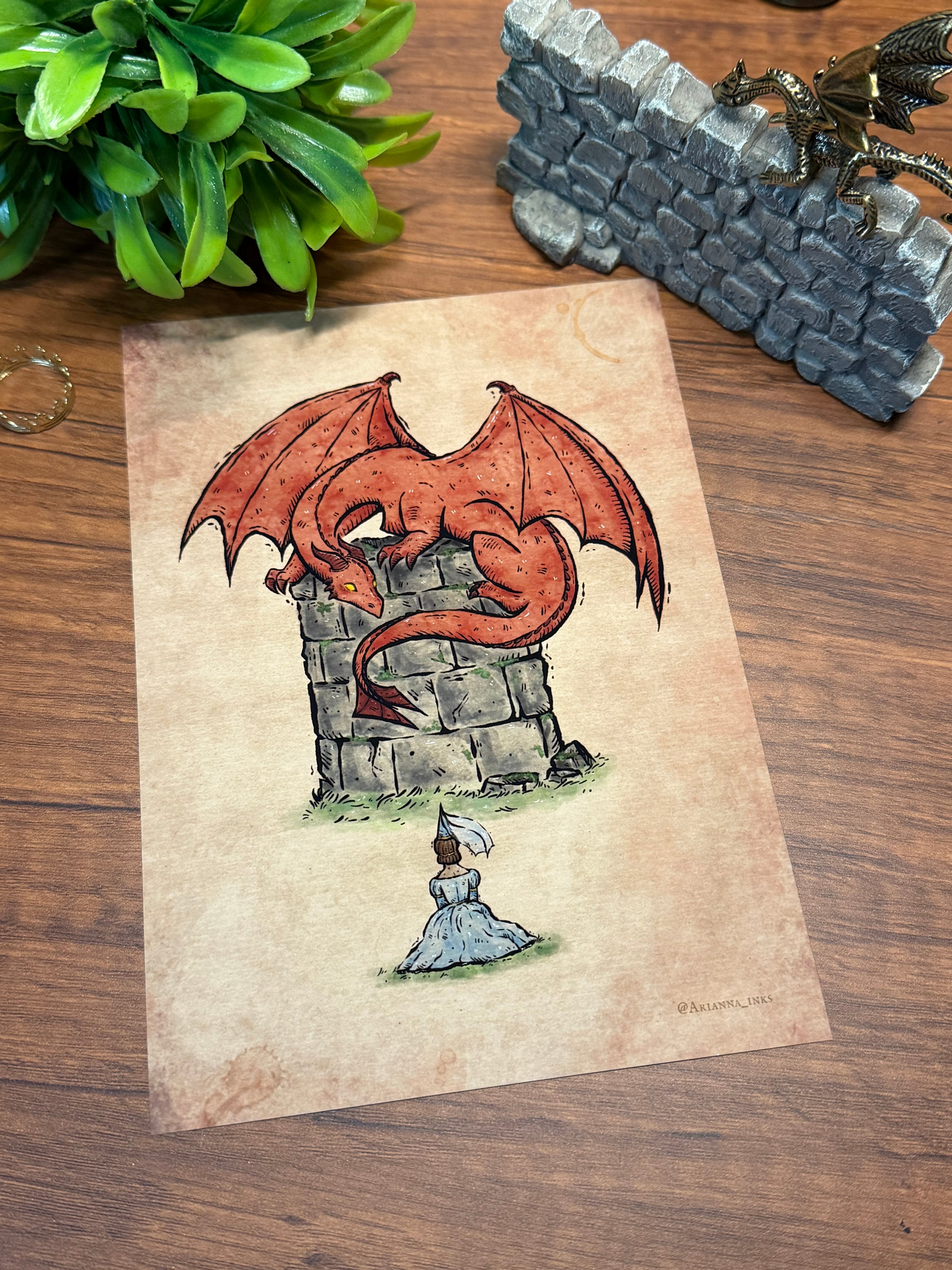 Danger Ahead Print