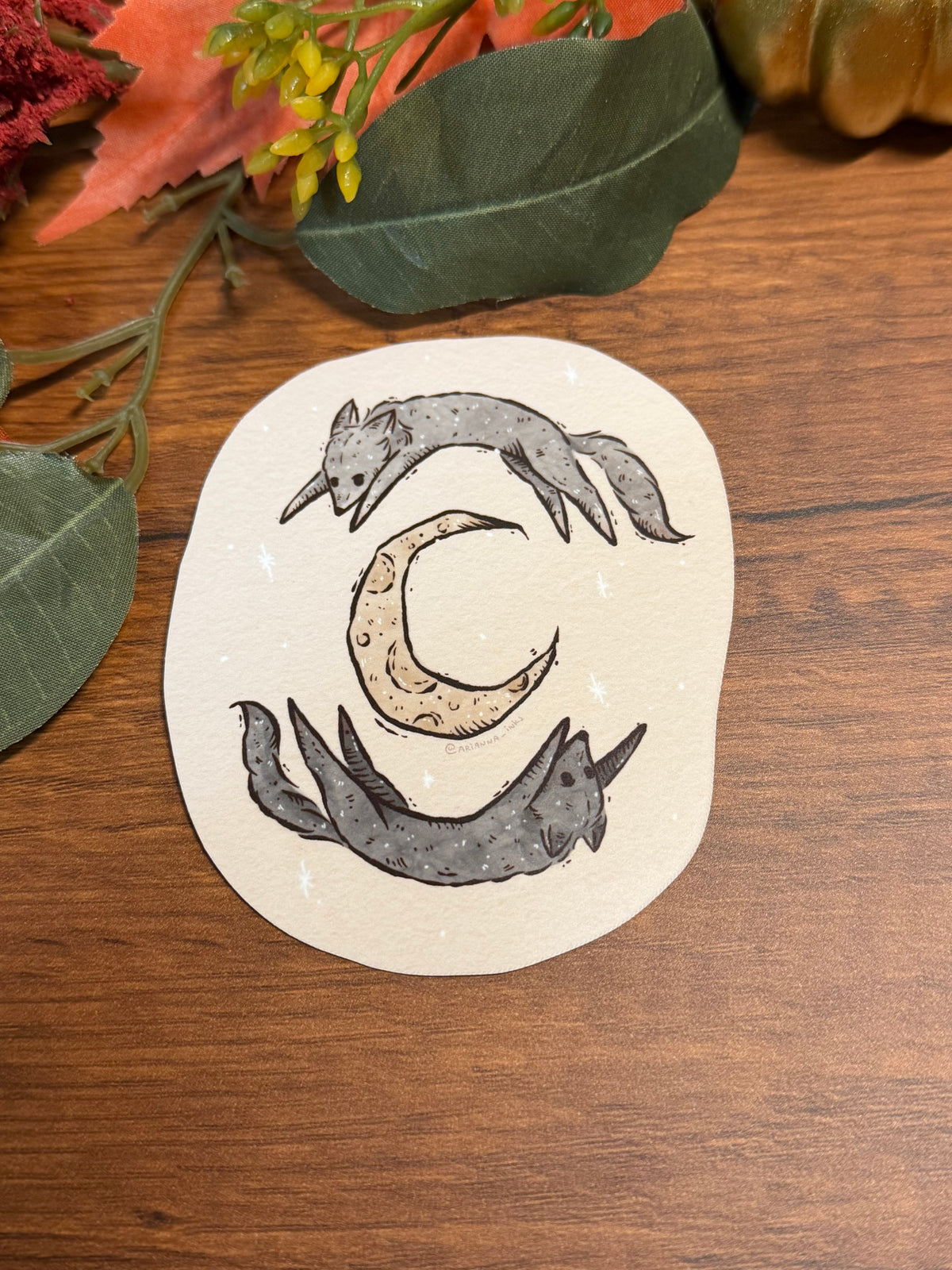 I Circle You Sticker