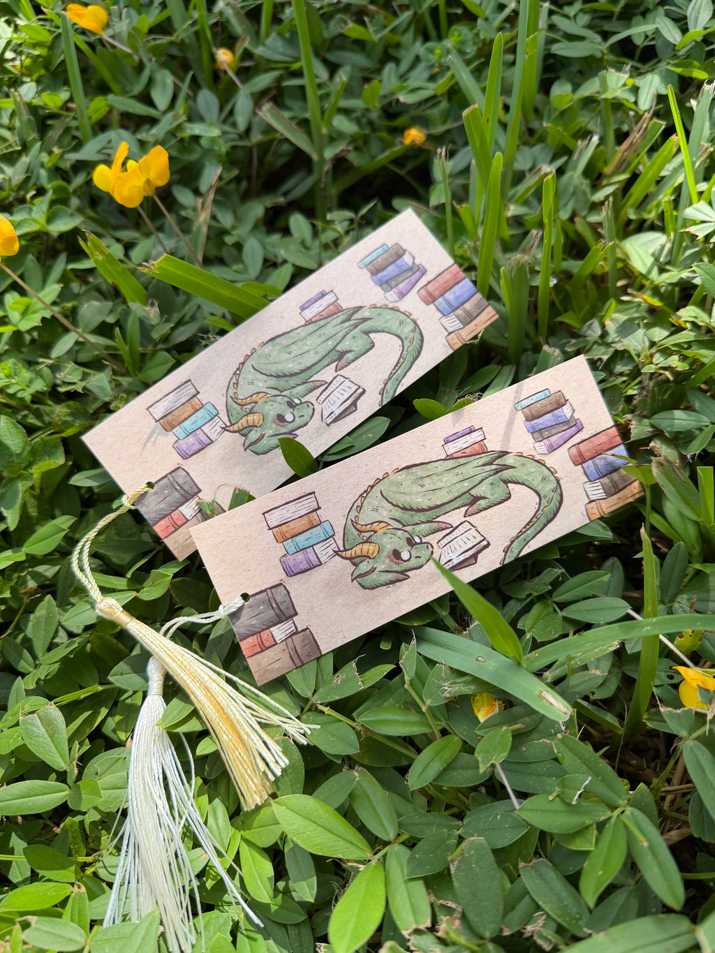 Book Dragon Bookmark