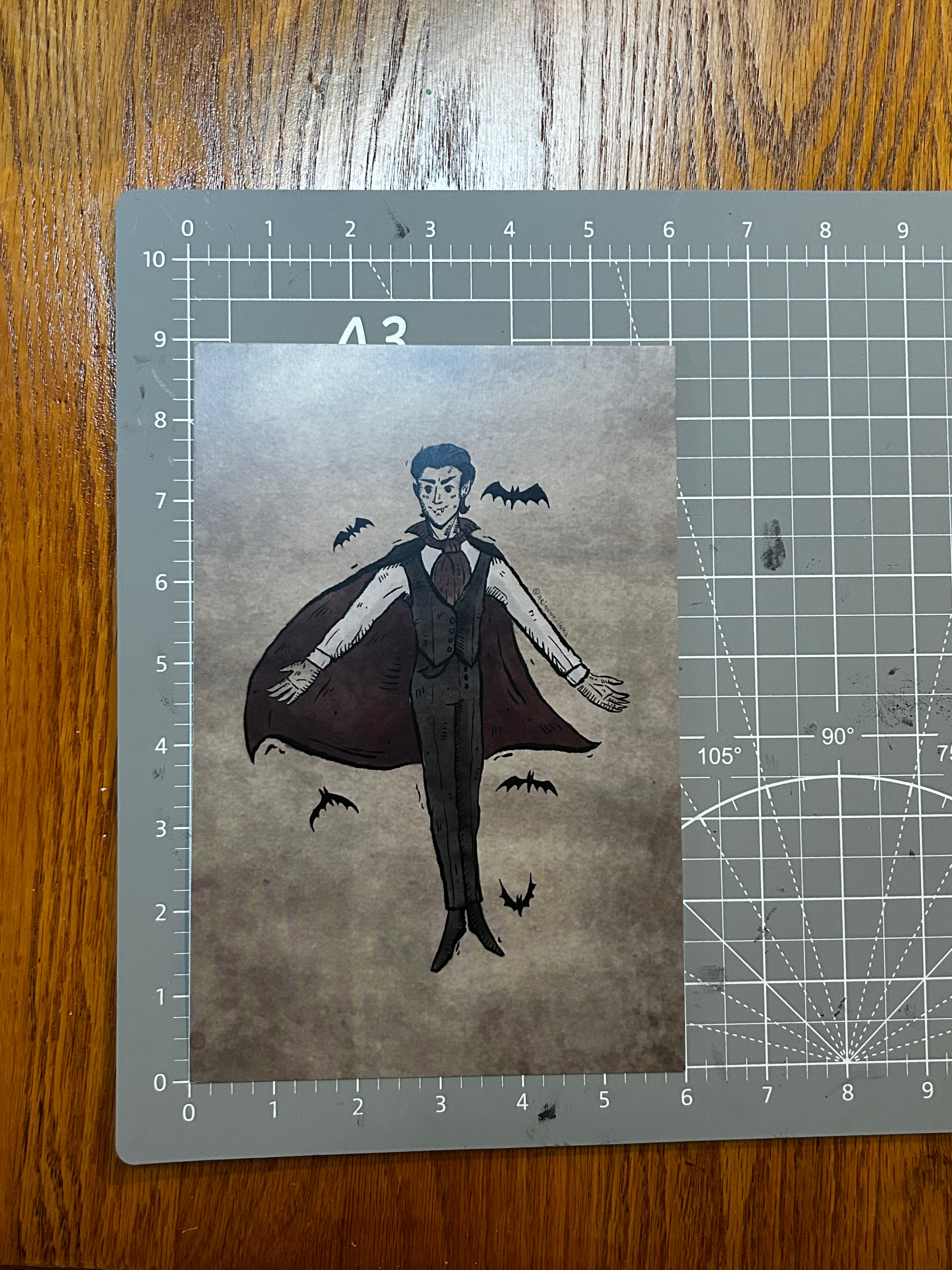 The Vampire Himself Print