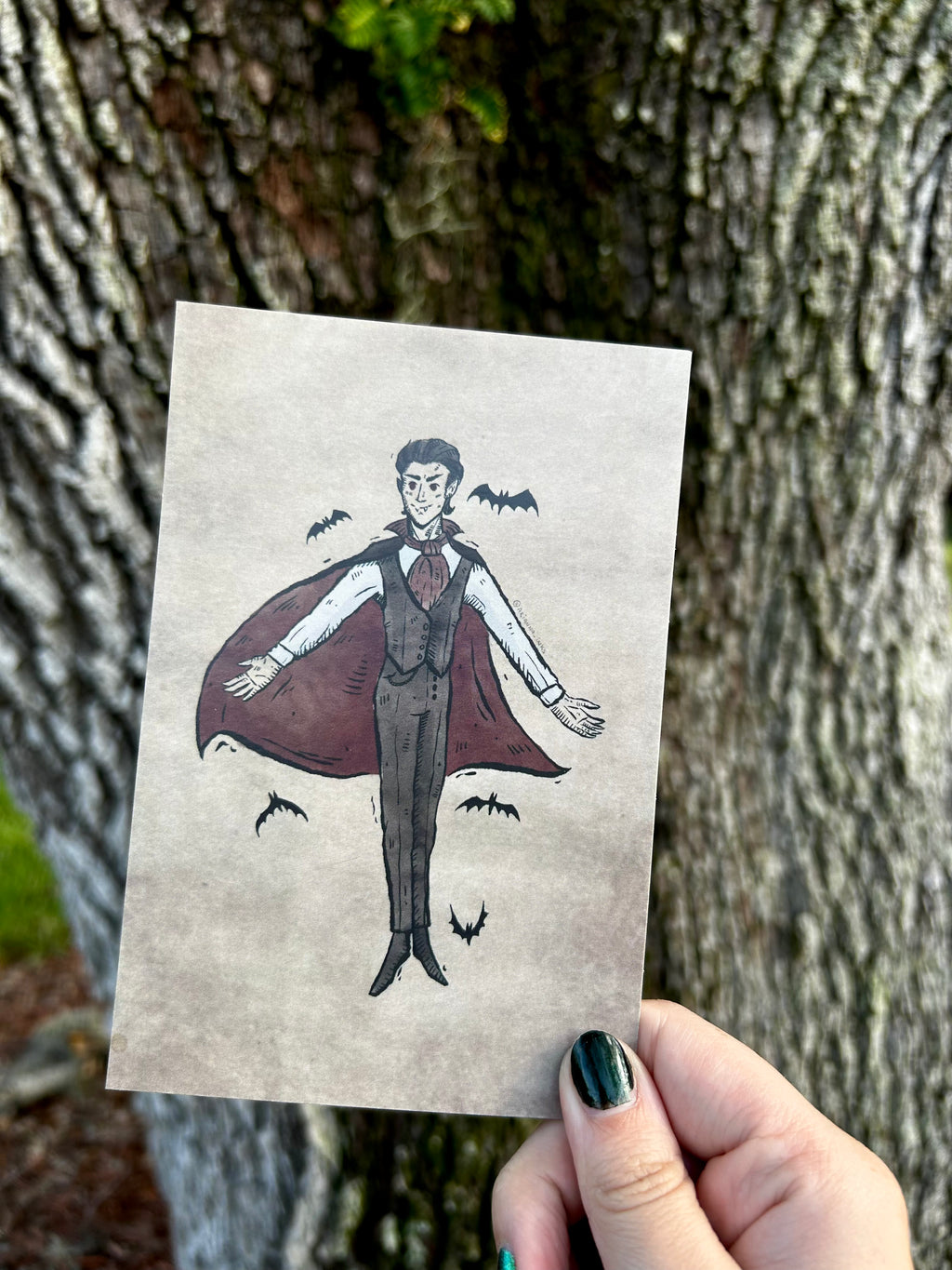 The Vampire Himself Print