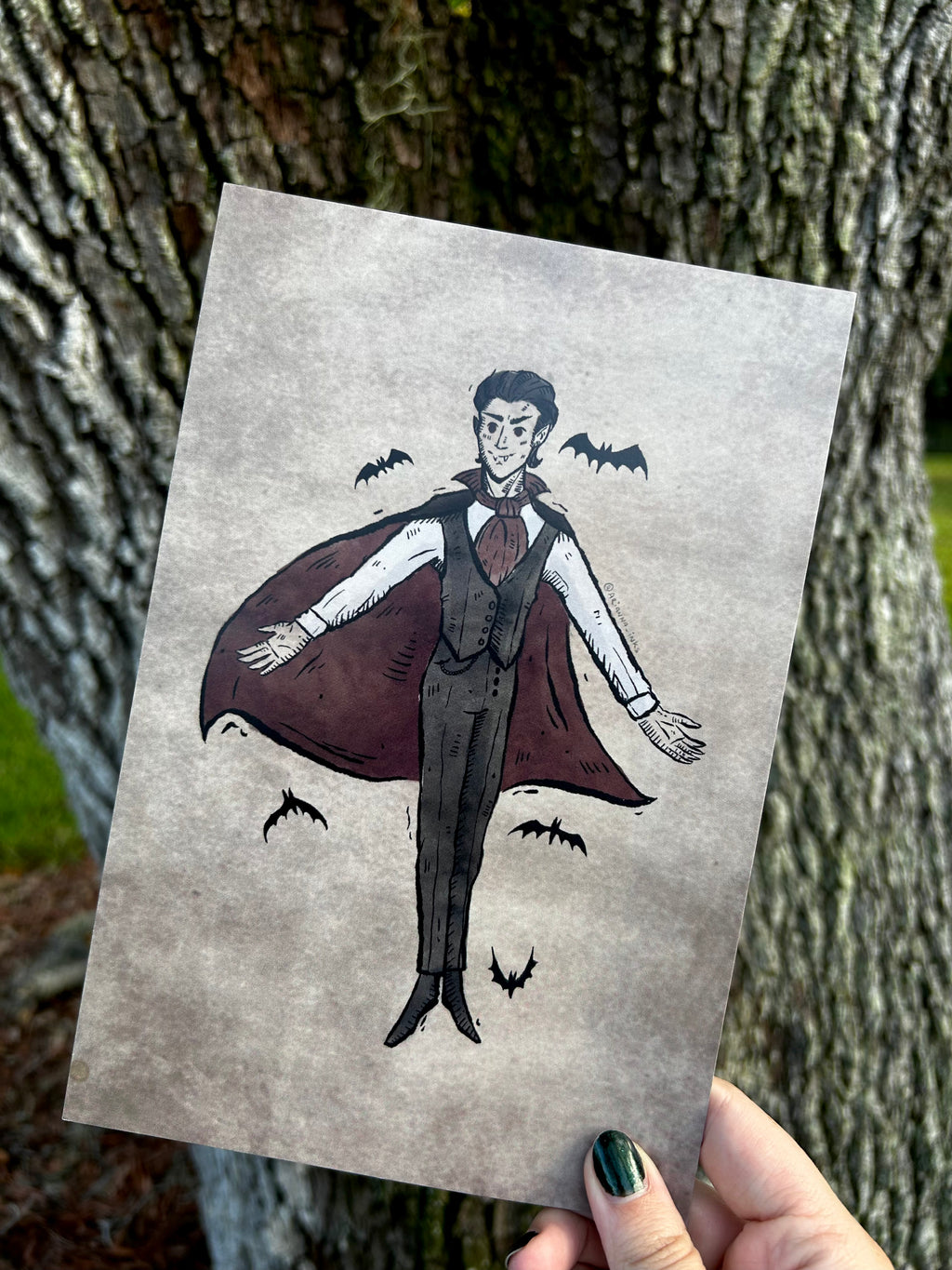 The Vampire Himself Print