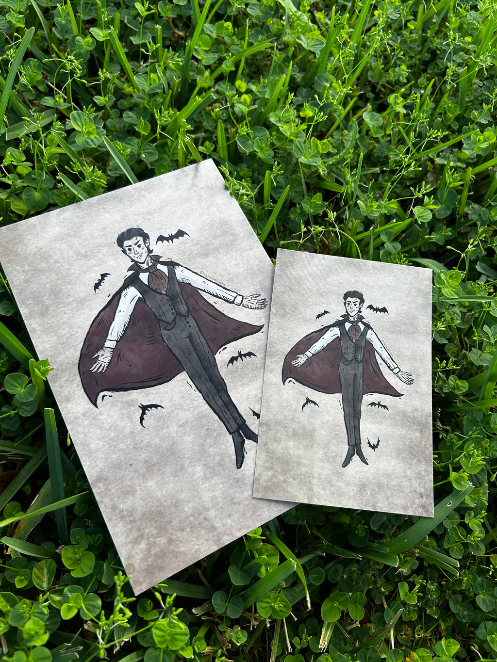The Vampire Himself Print