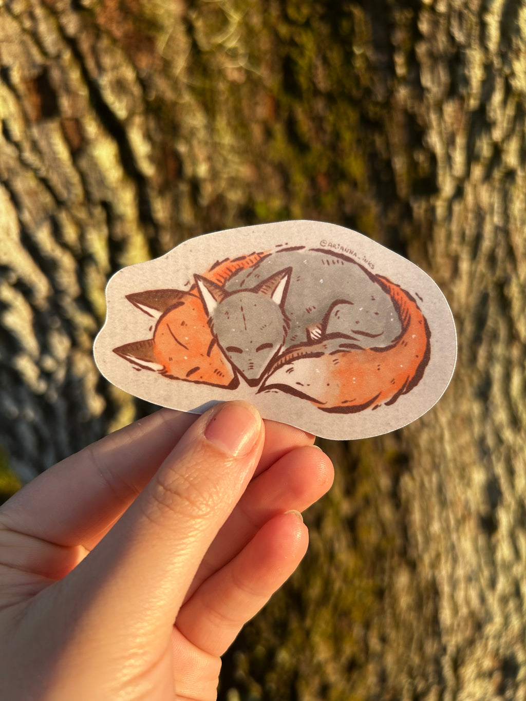 A Bit of Warmth Sticker