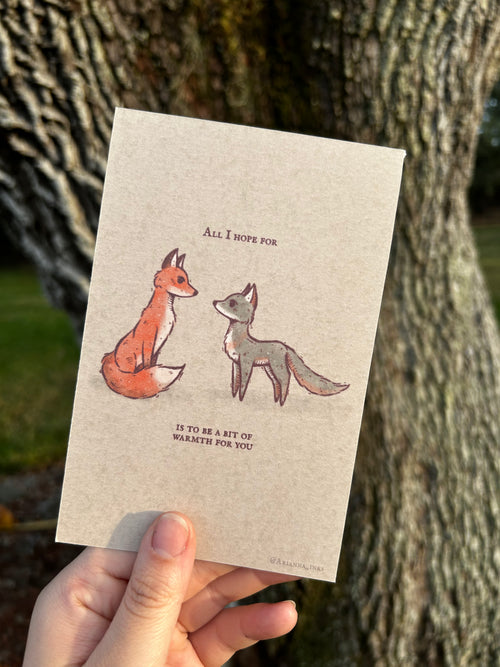 A Bit of Warmth Print