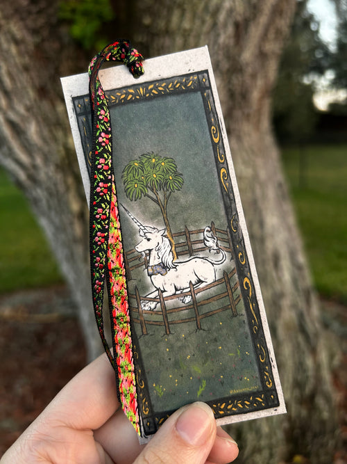 A Unicorn Alone Bookmark