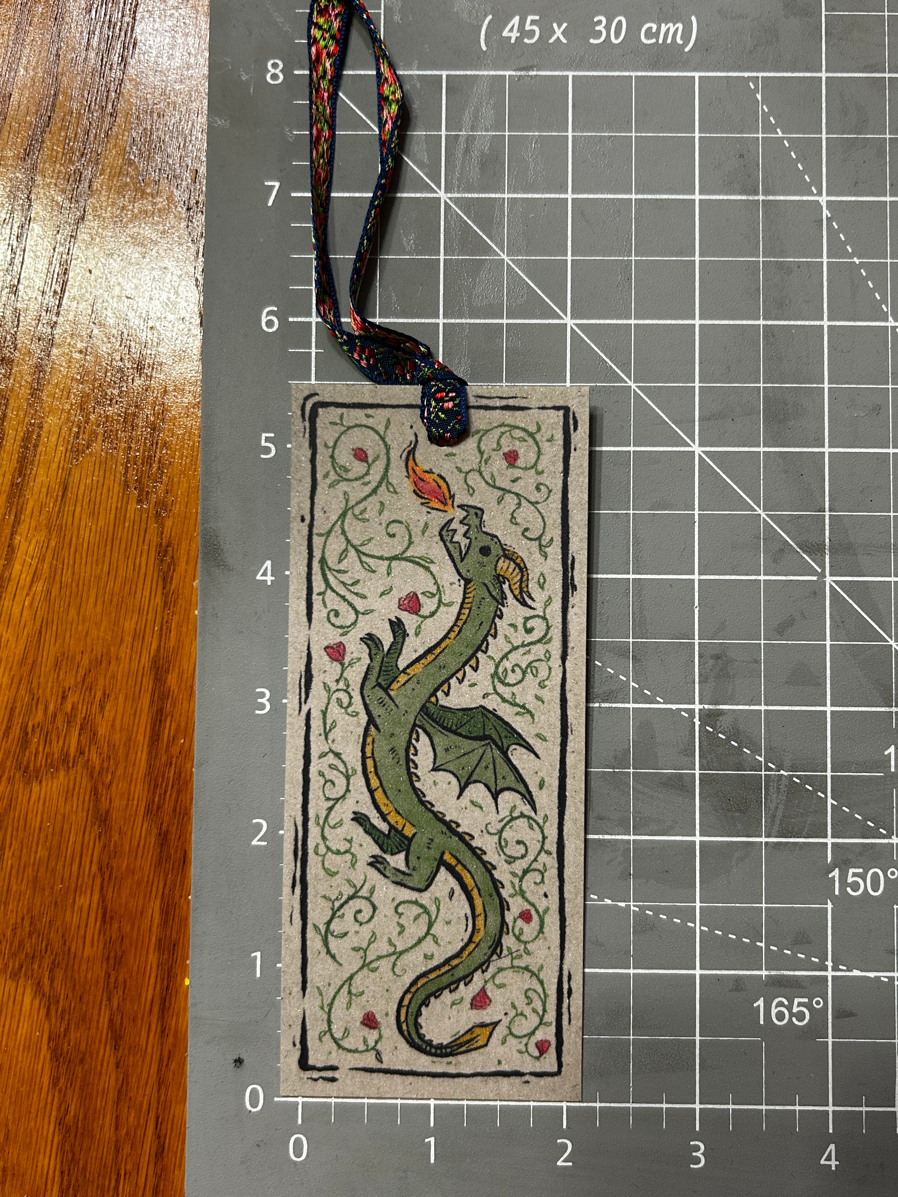 Firebreather Bookmark