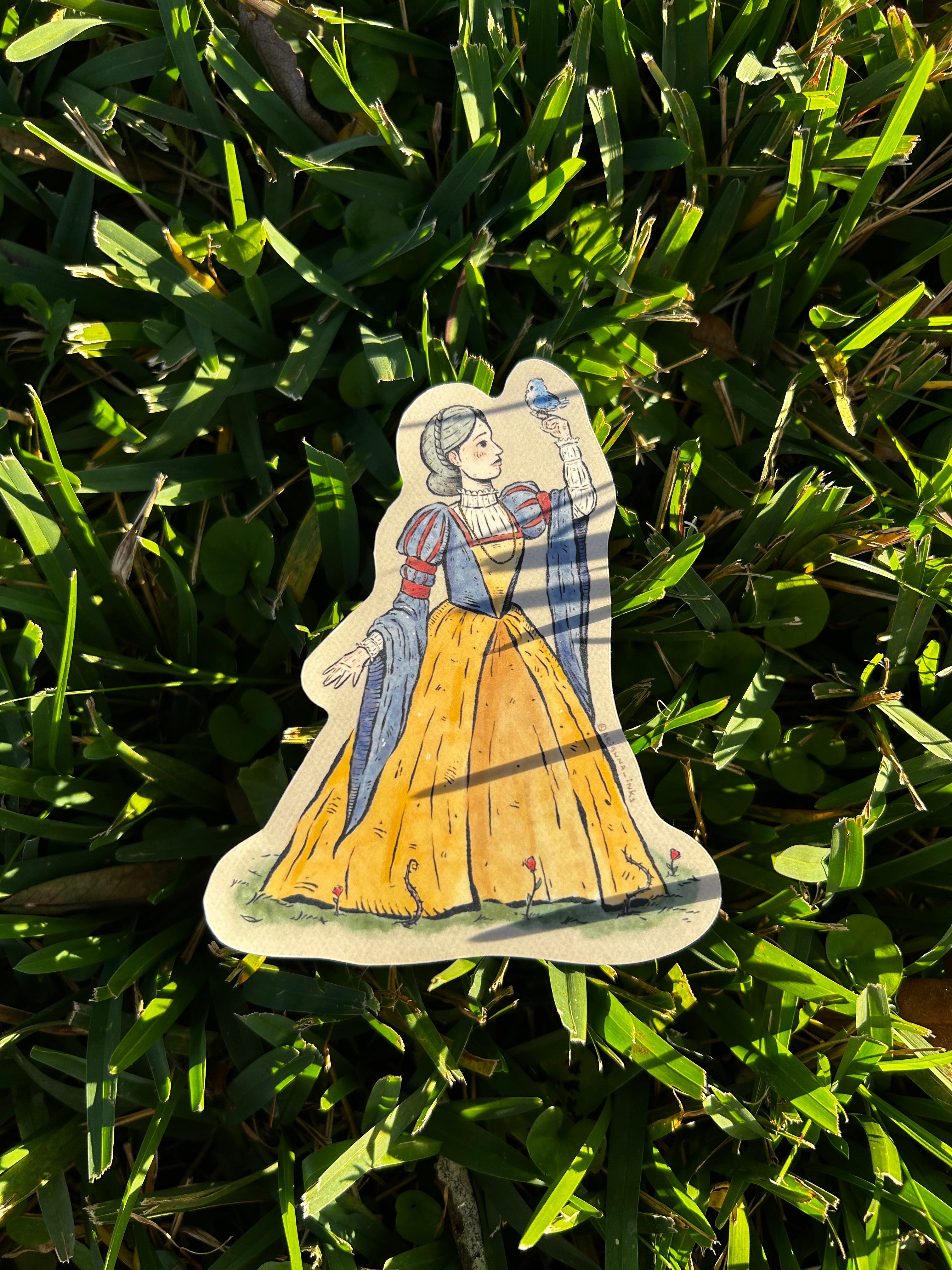 Fairest of them All Sticker