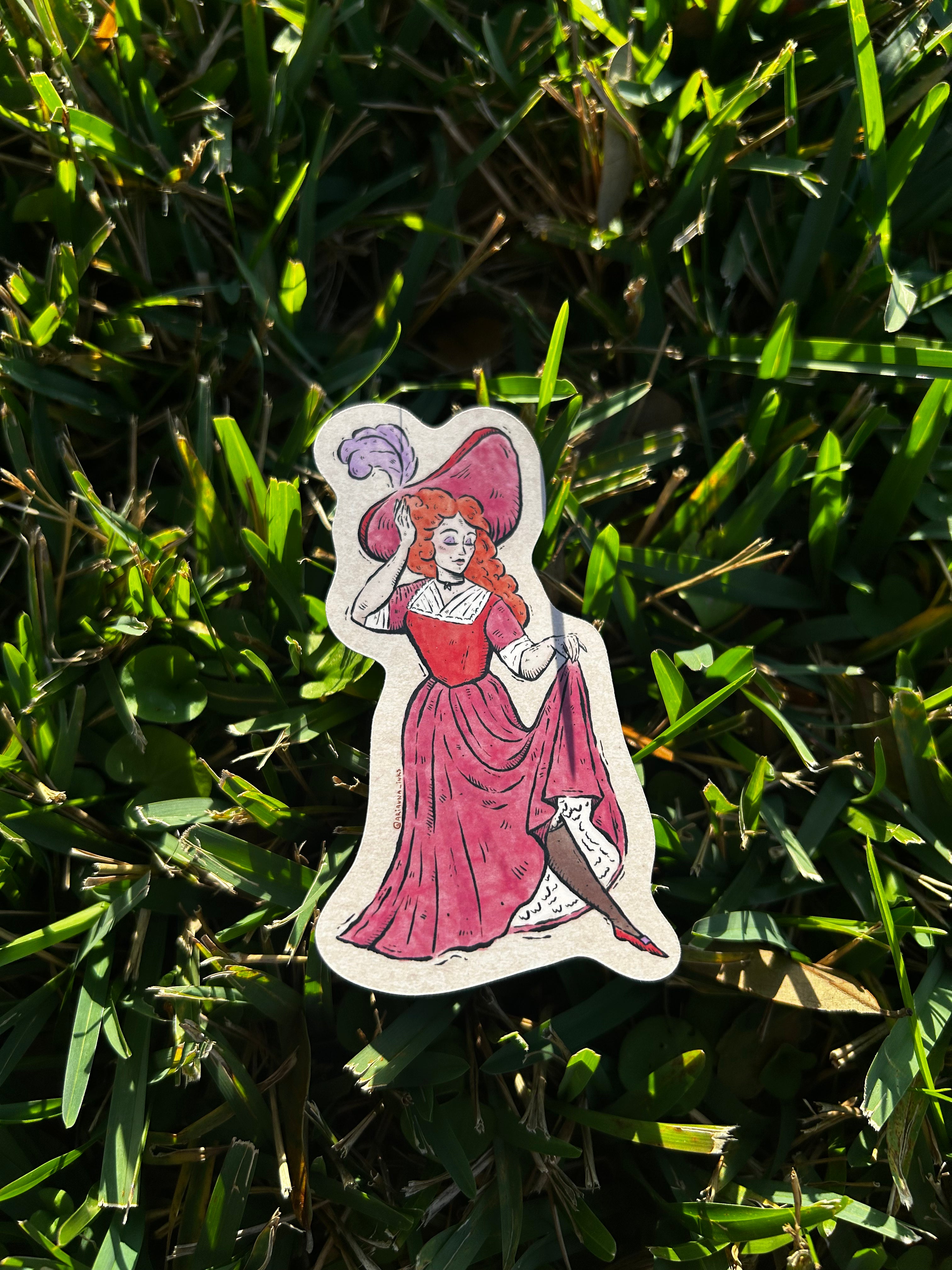 The Redhead Sticker