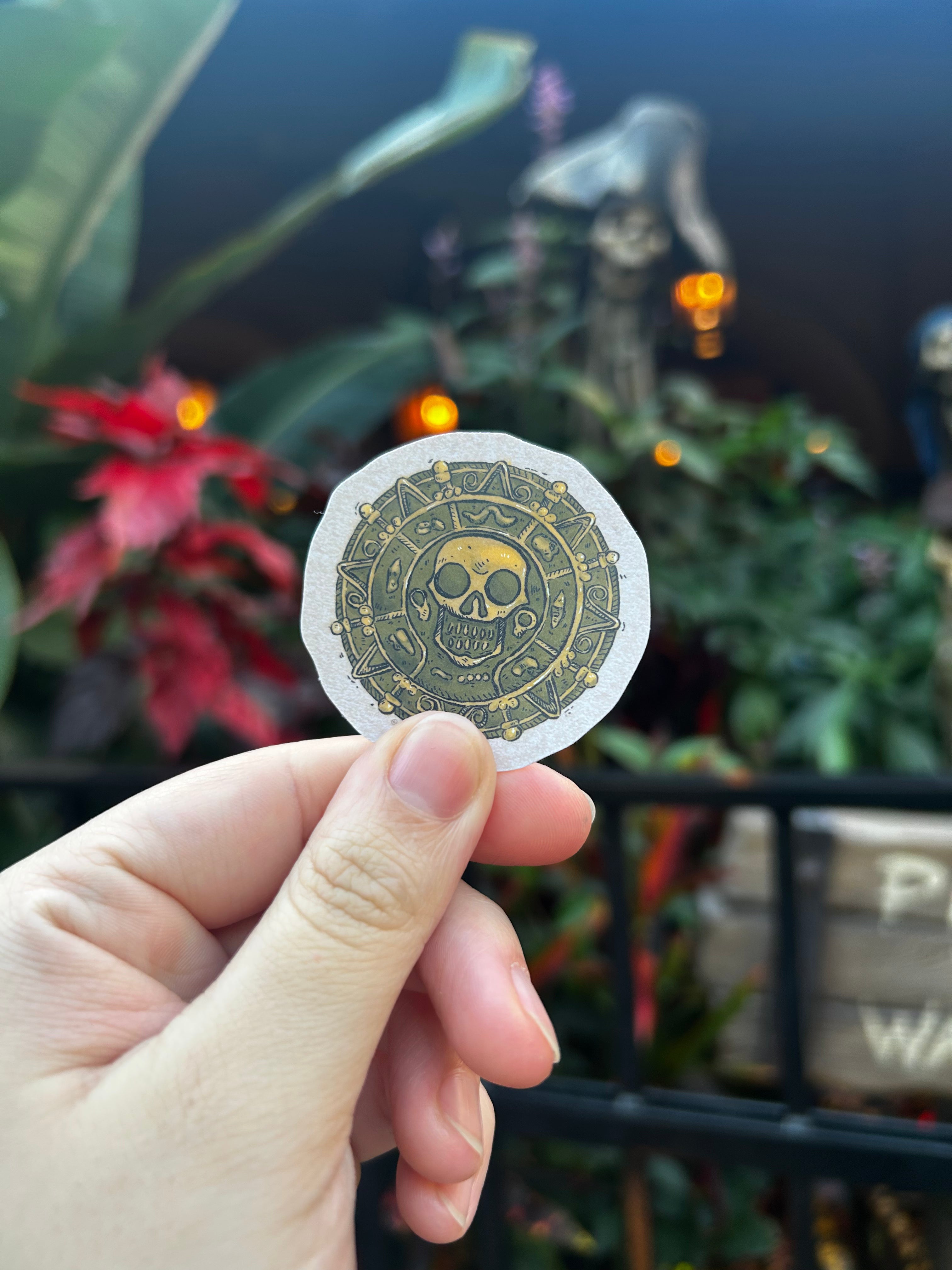 Cursed Coin Sticker