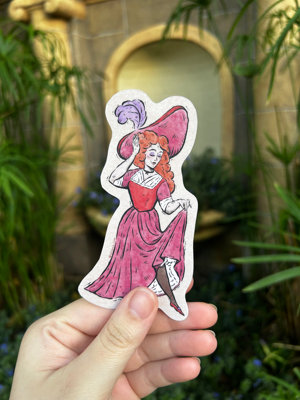 The Redhead Sticker