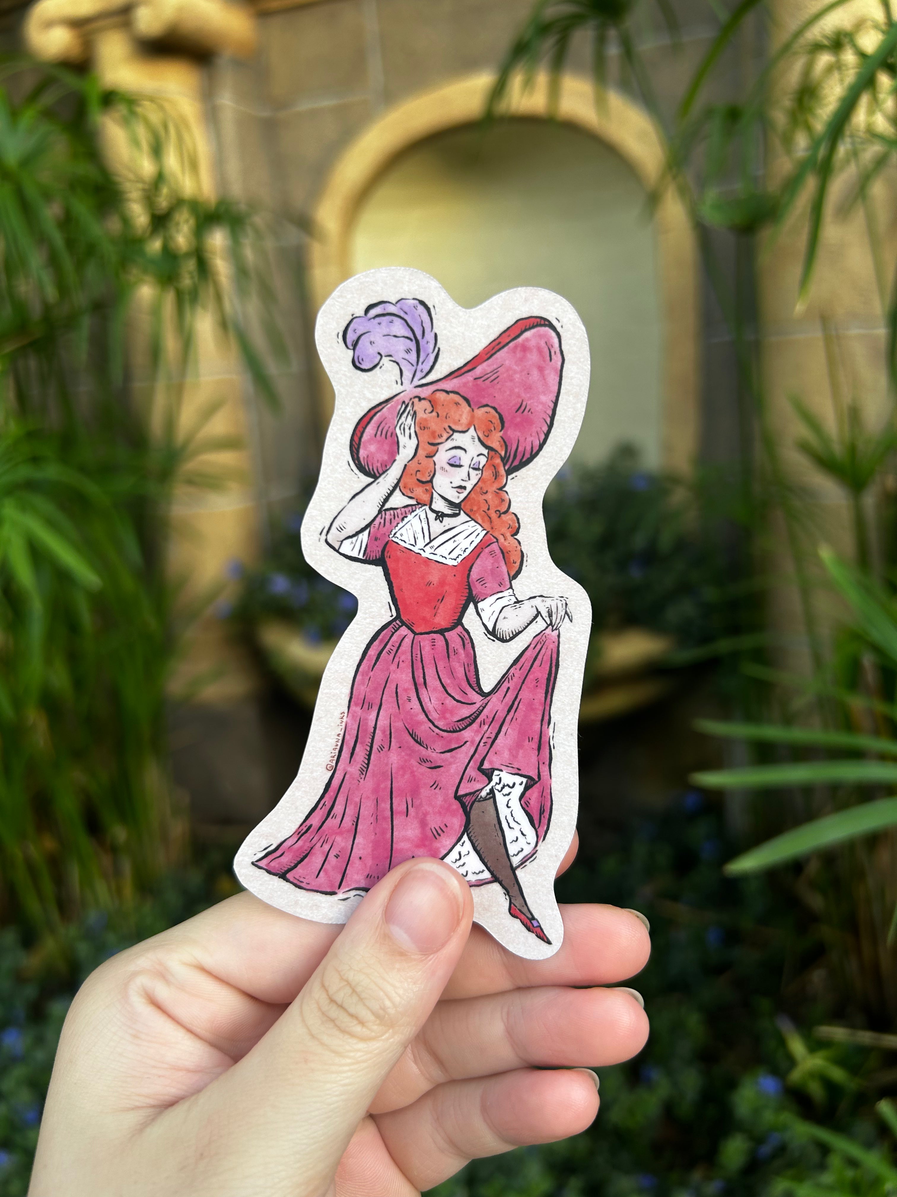 The Redhead Sticker