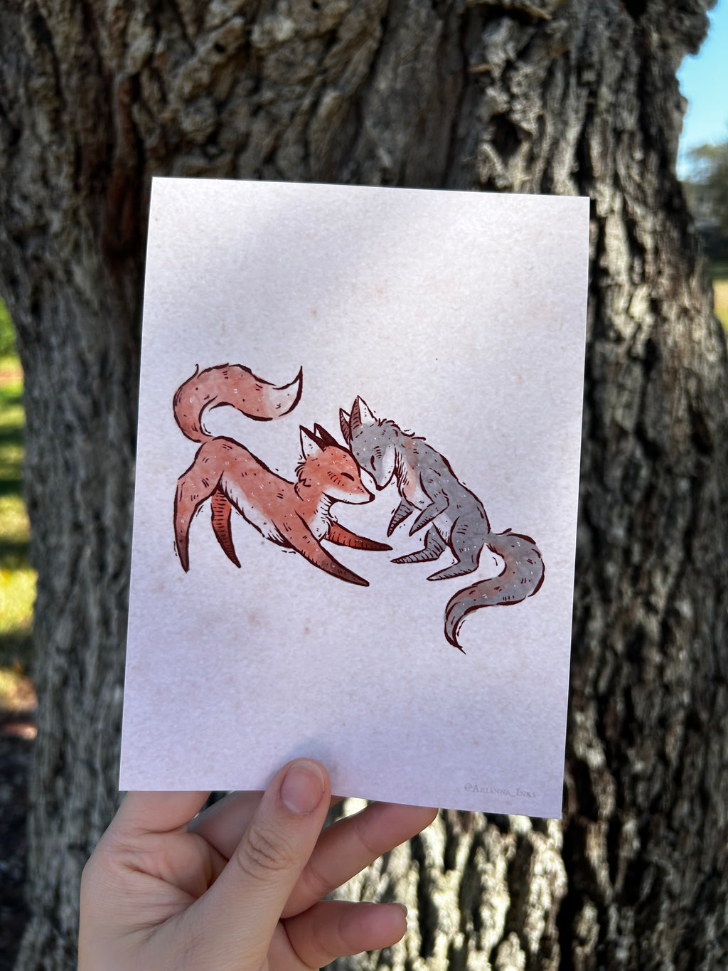 At Your Side Print