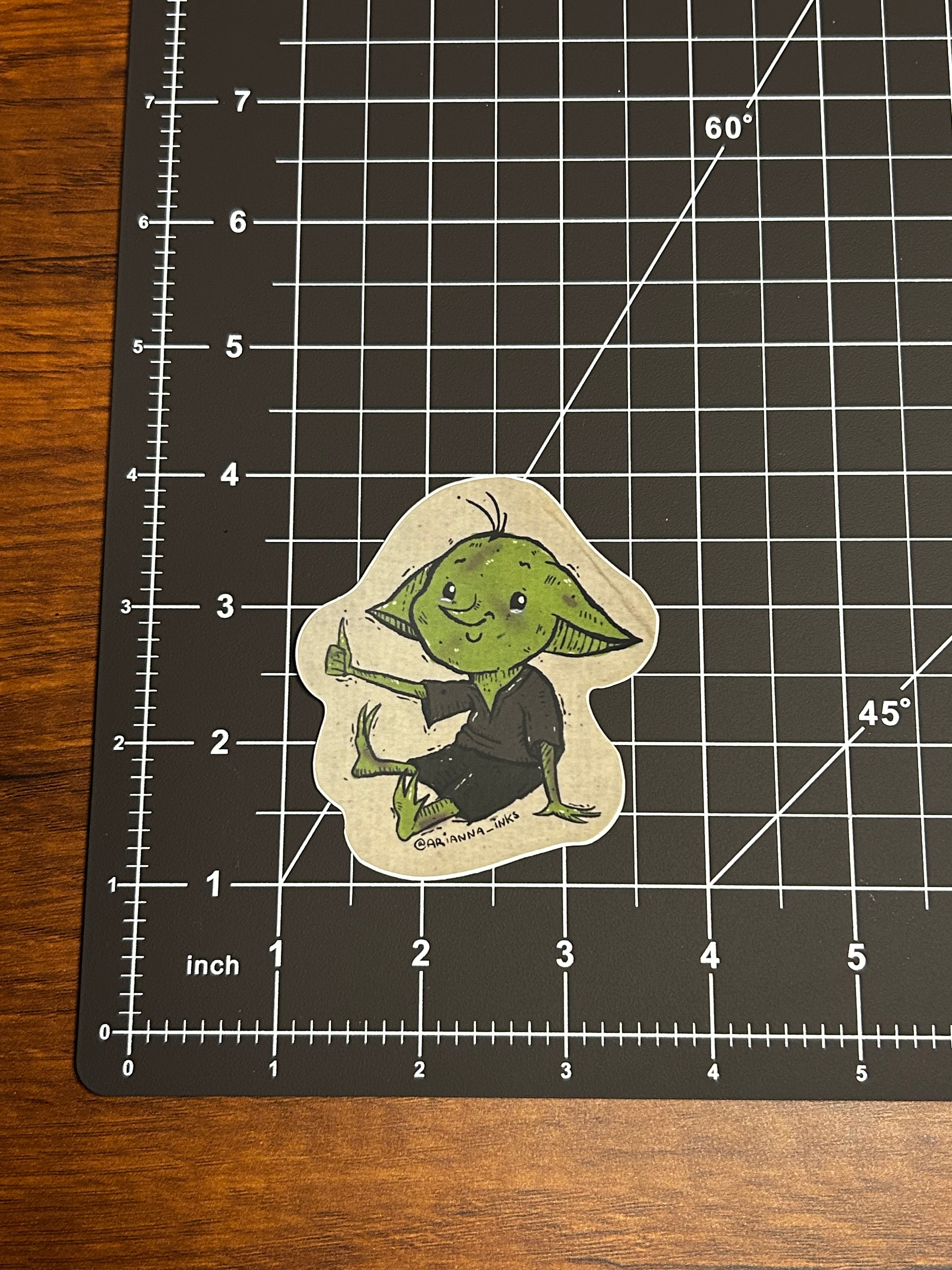 Trying My Best Sticker