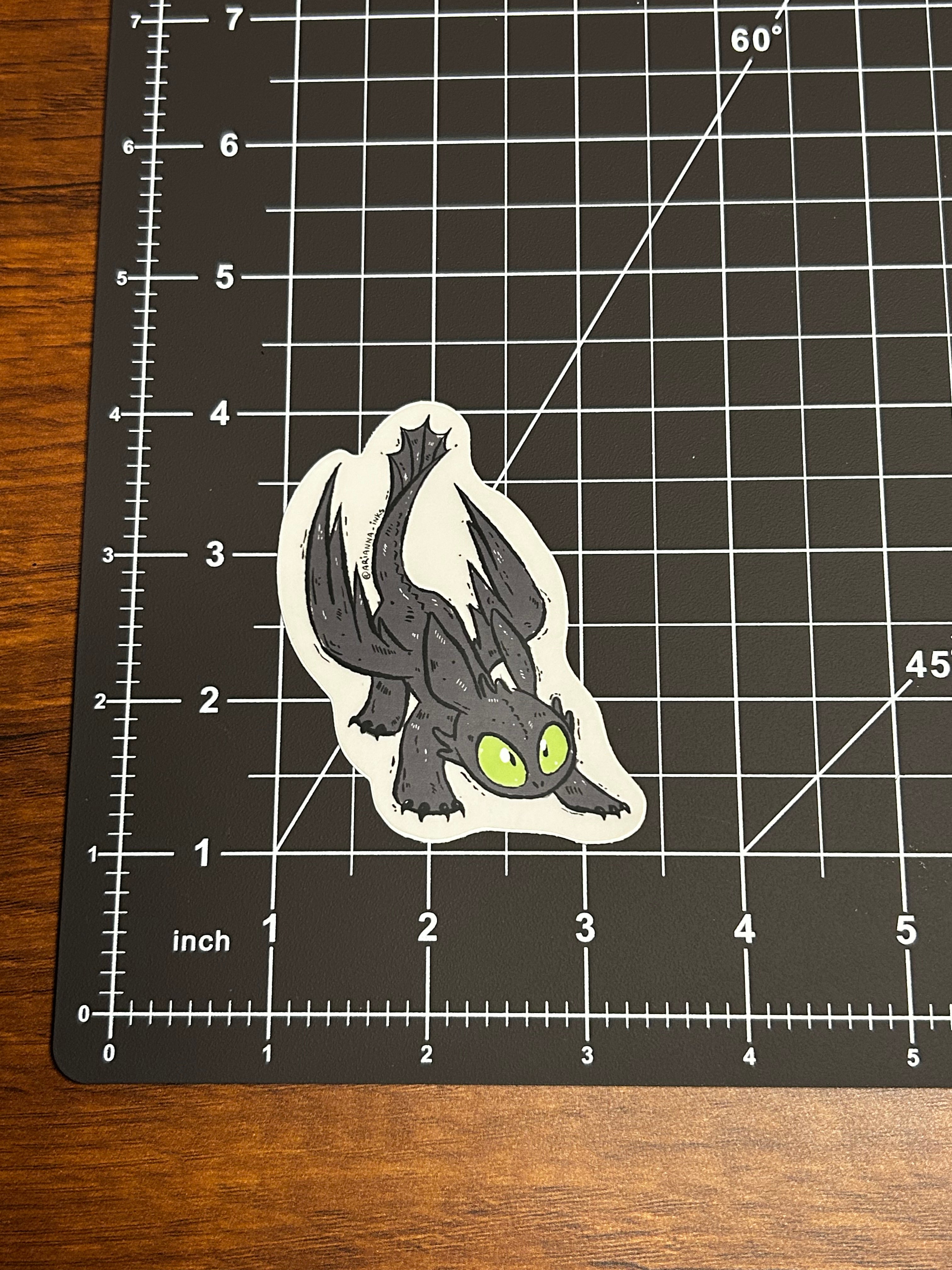 This Dragon Definitely Has Teeth Sticker
