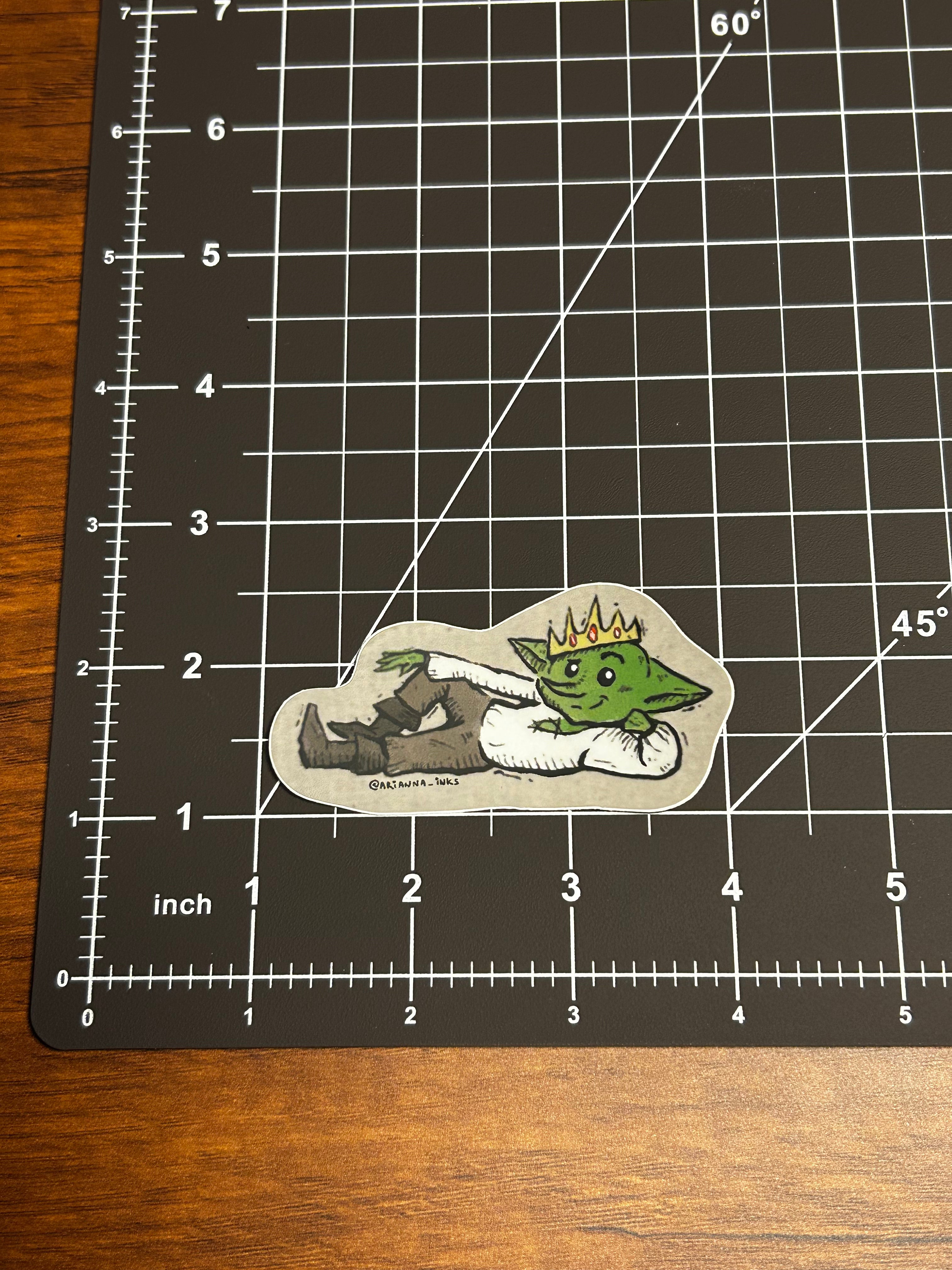 Goblin King Sticker