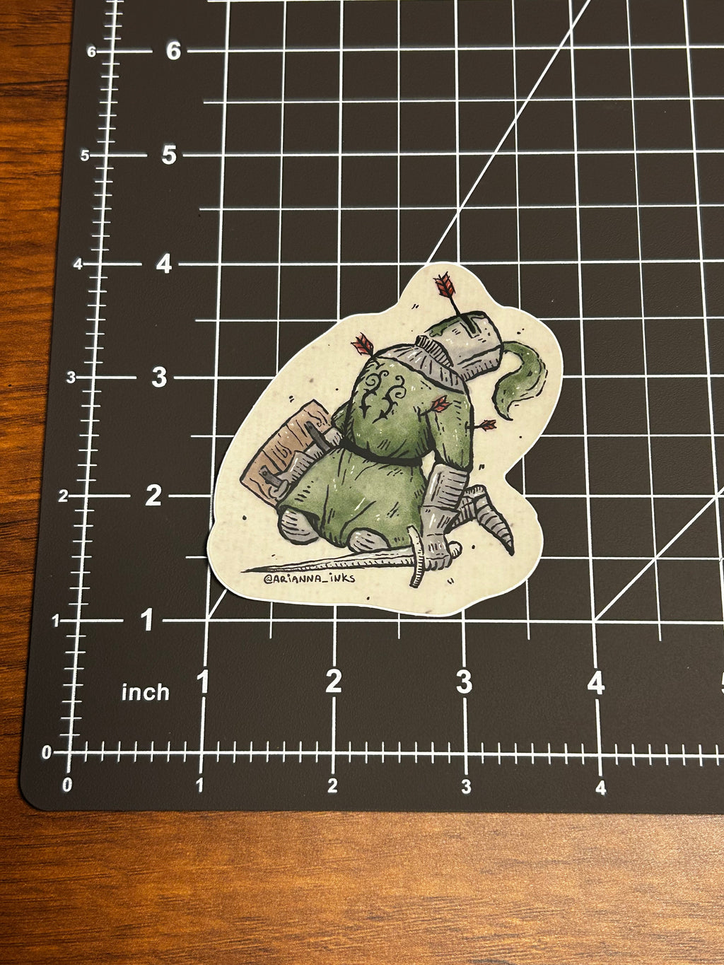 'Tis a Scratch Sticker