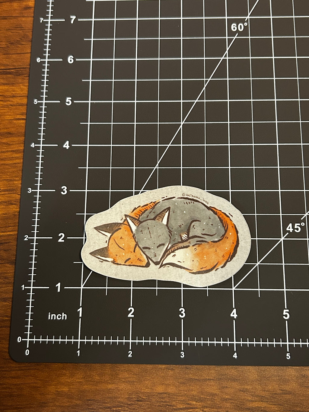 A Bit of Warmth Sticker