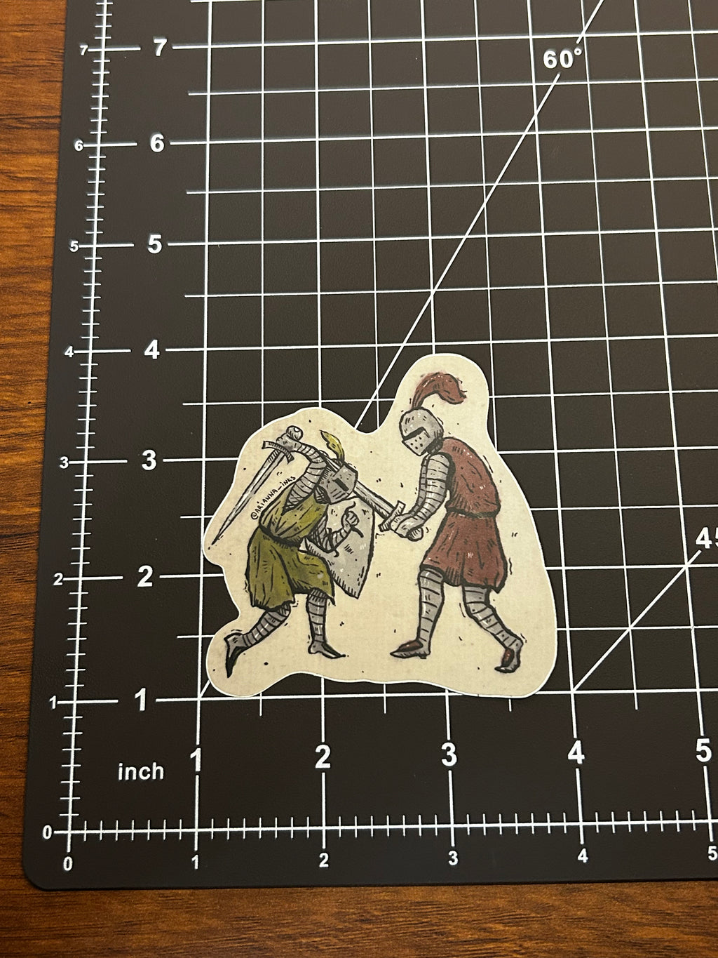Yowch Sticker
