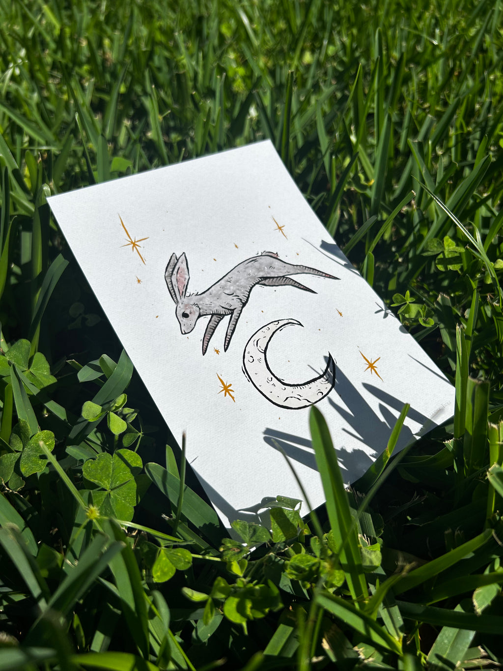 Over the Moon Print
