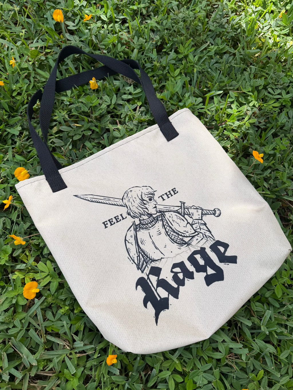 Feel the Rage Tote Bag