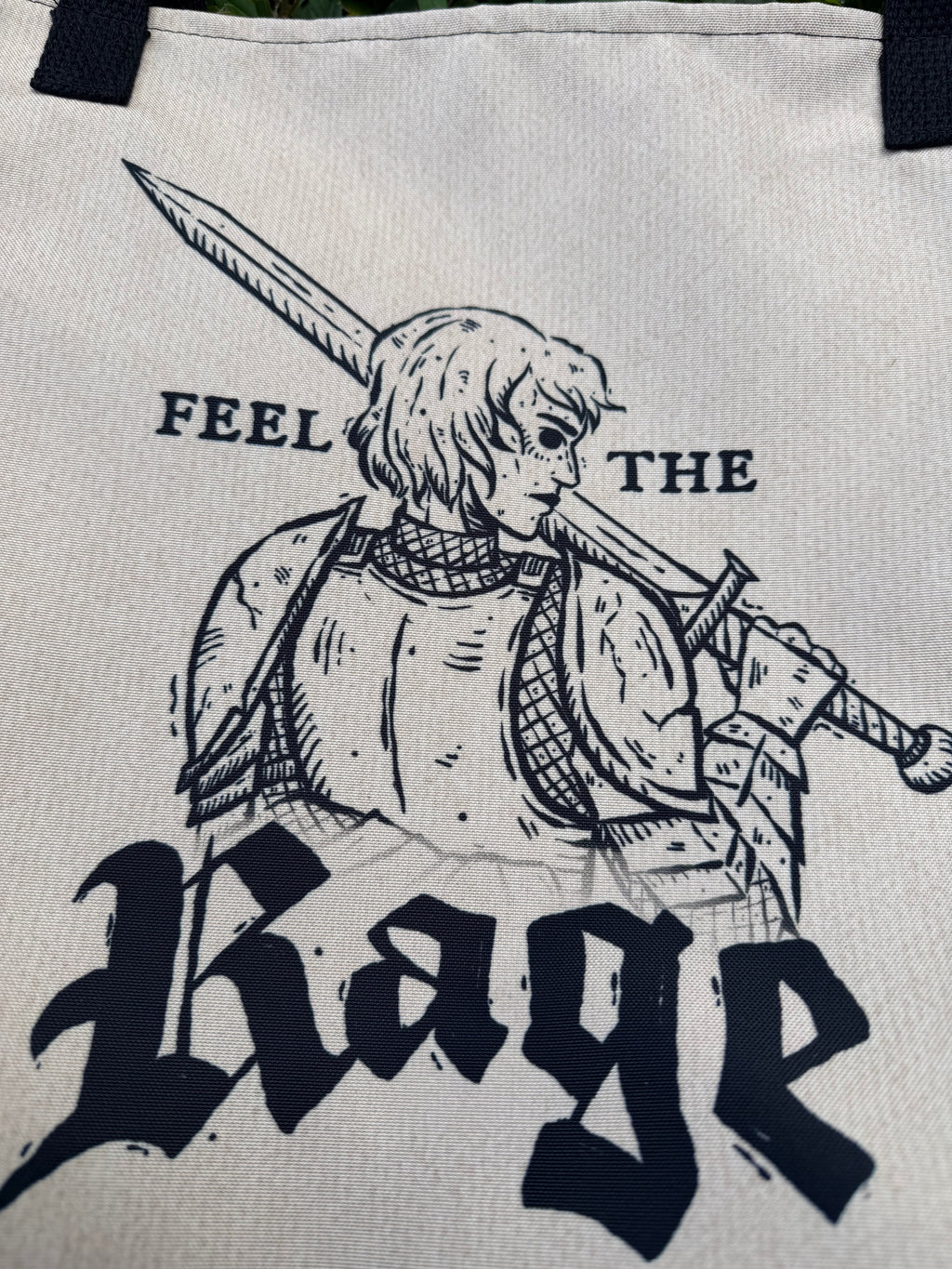 Feel the Rage Tote Bag