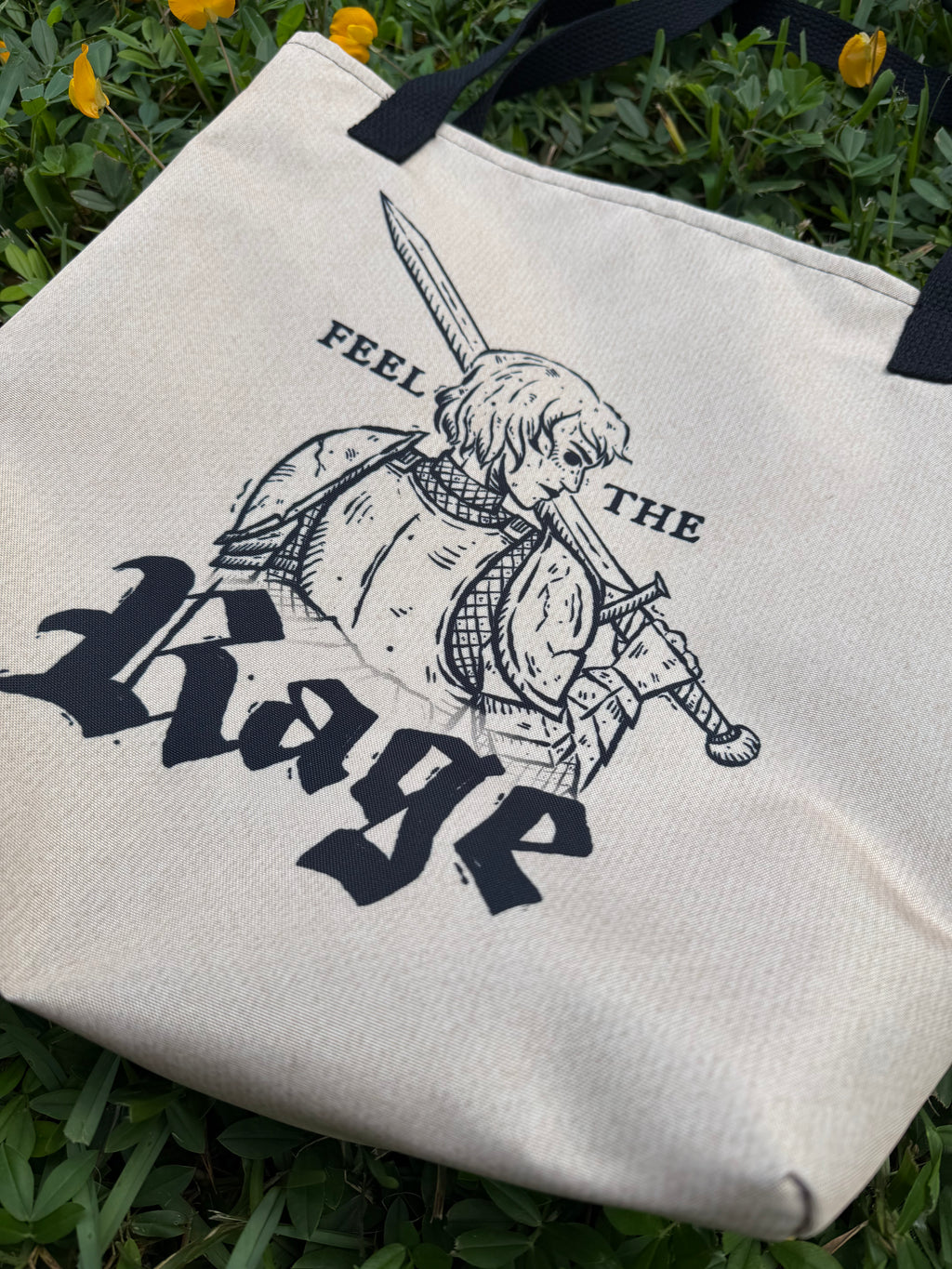 Feel the Rage Tote Bag