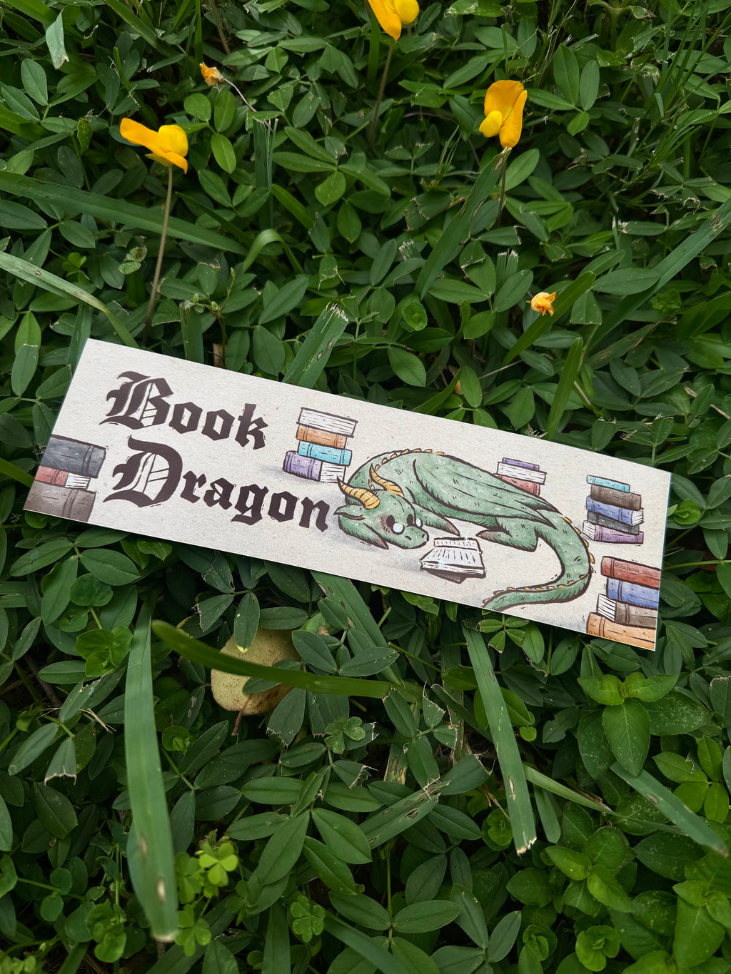 Book Dragon Magnet