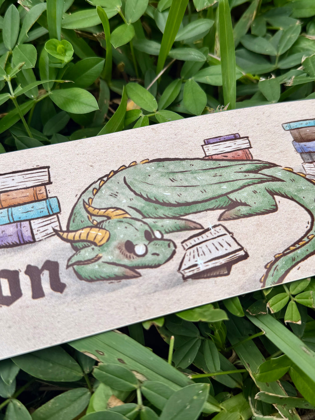 Book Dragon Magnet