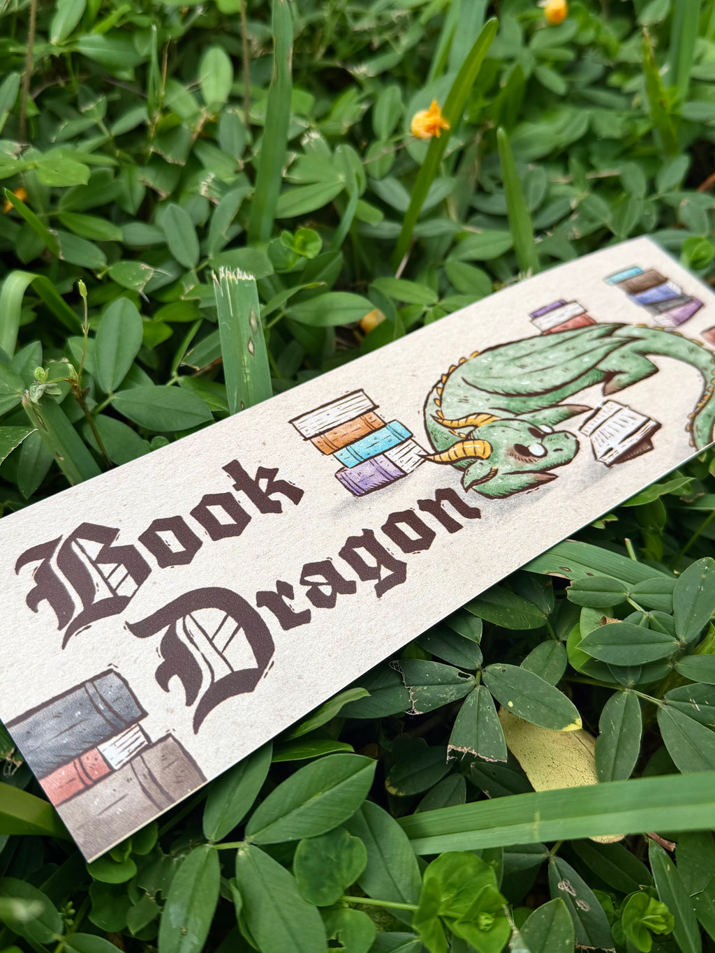 Book Dragon Magnet