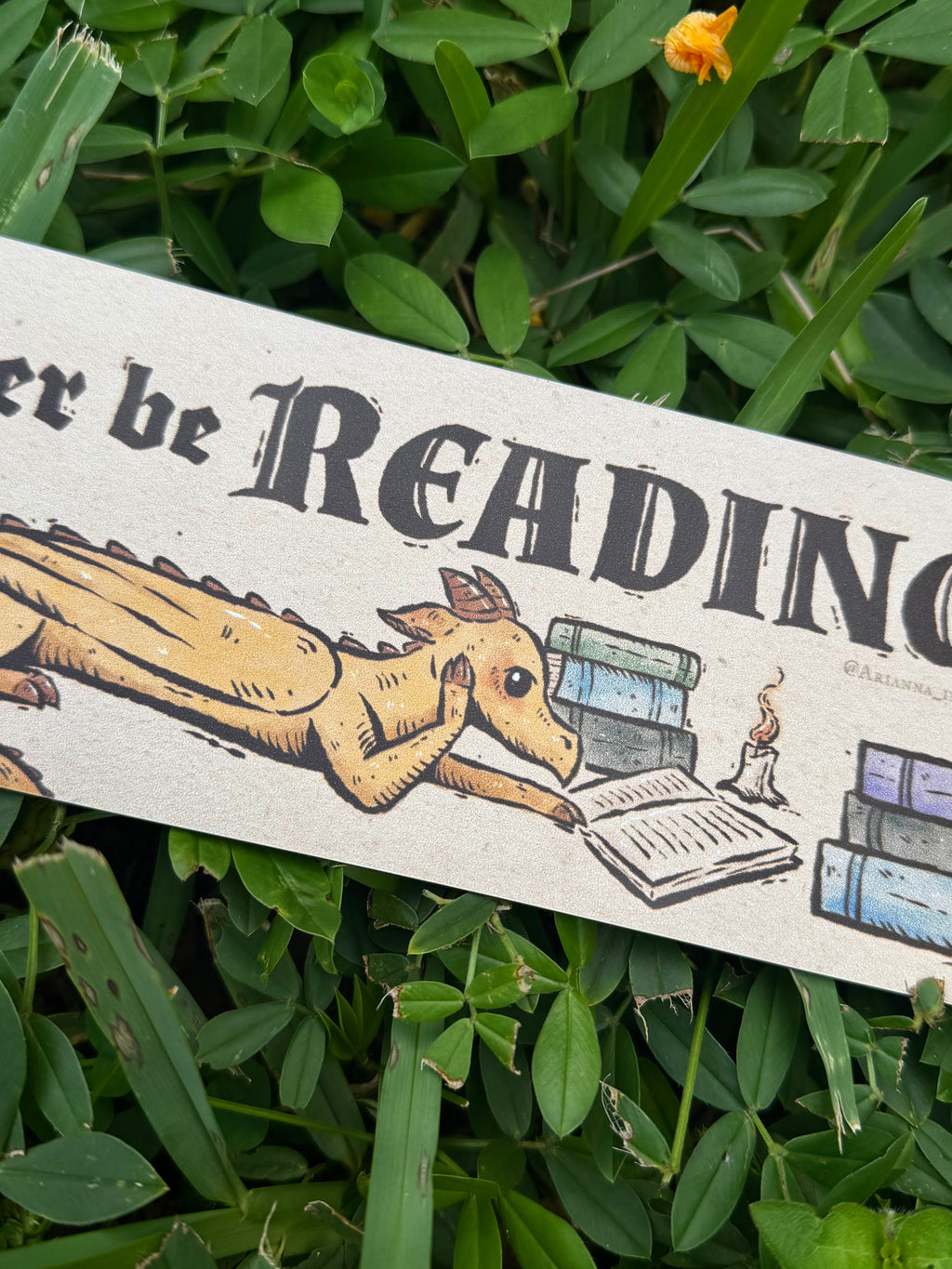 I'd Rather Be Reading Magnet