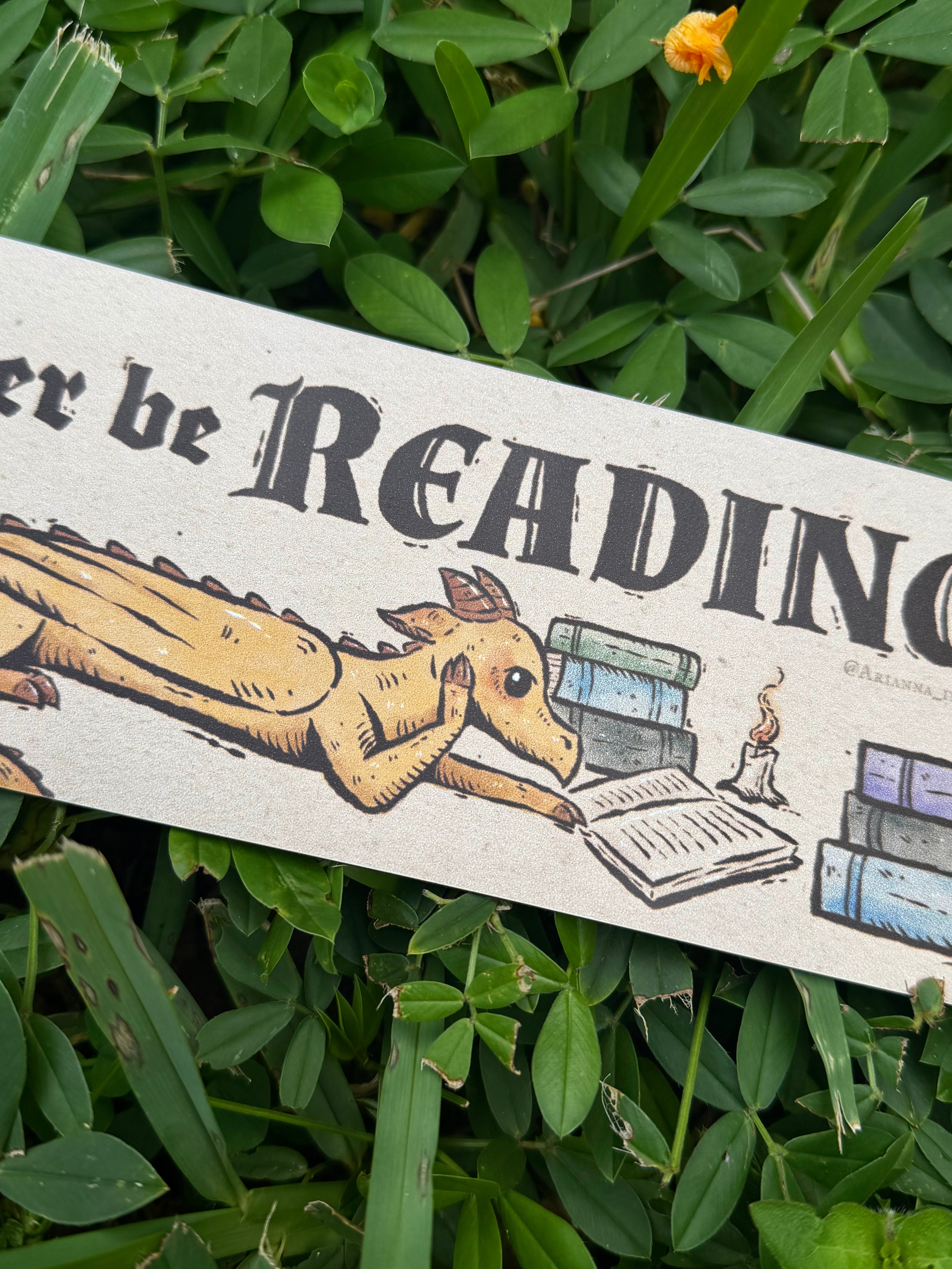 I'd Rather Be Reading Magnet