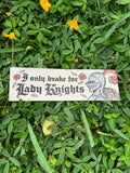 Lady Knights Magnet