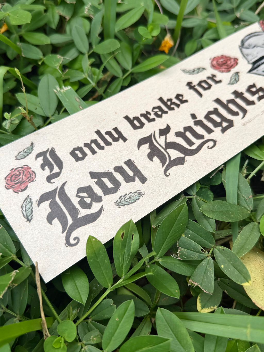 Lady Knights Magnet