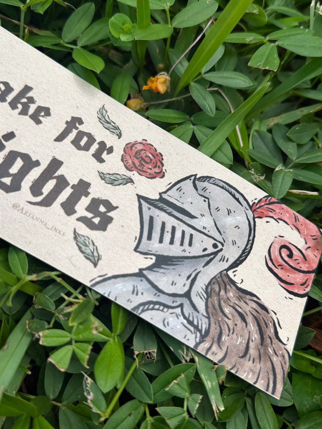 Lady Knights Magnet