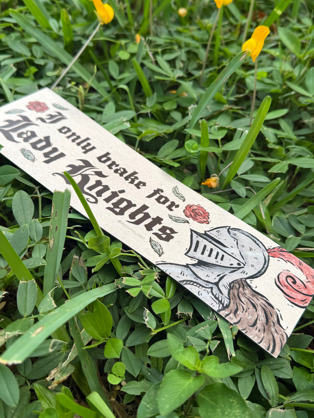 Lady Knights Magnet