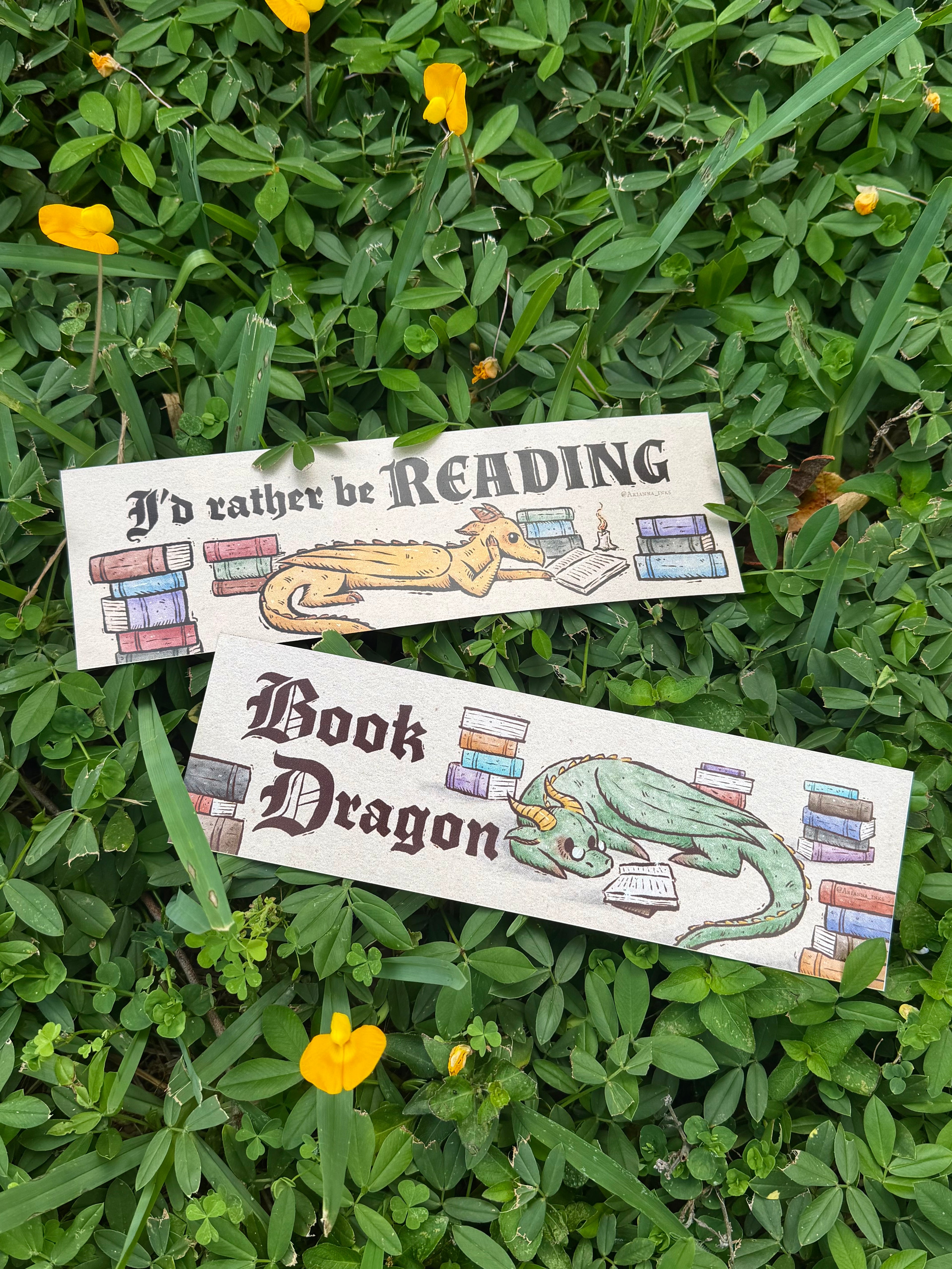 I'd Rather Be Reading Magnet