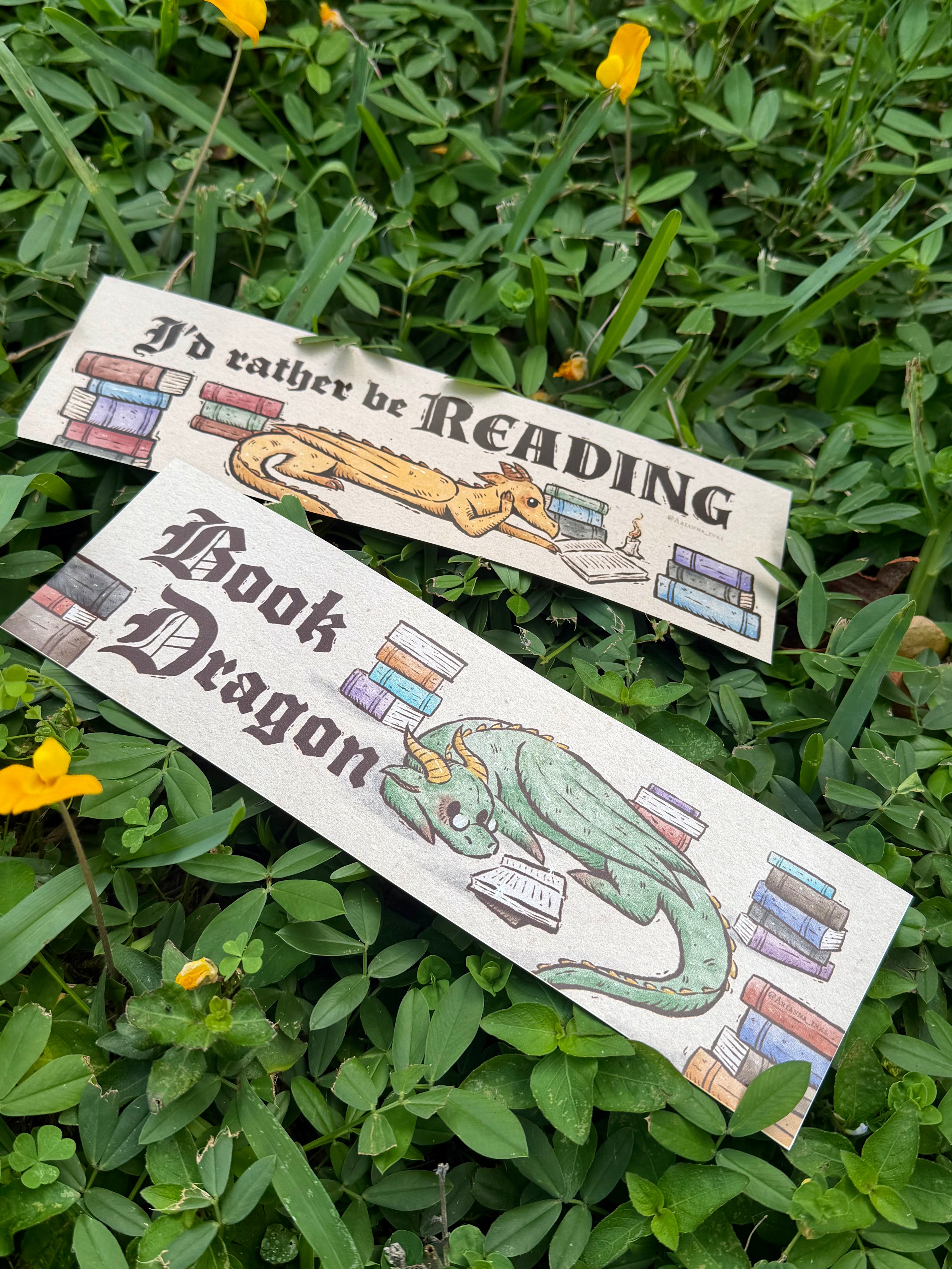 I'd Rather Be Reading Magnet