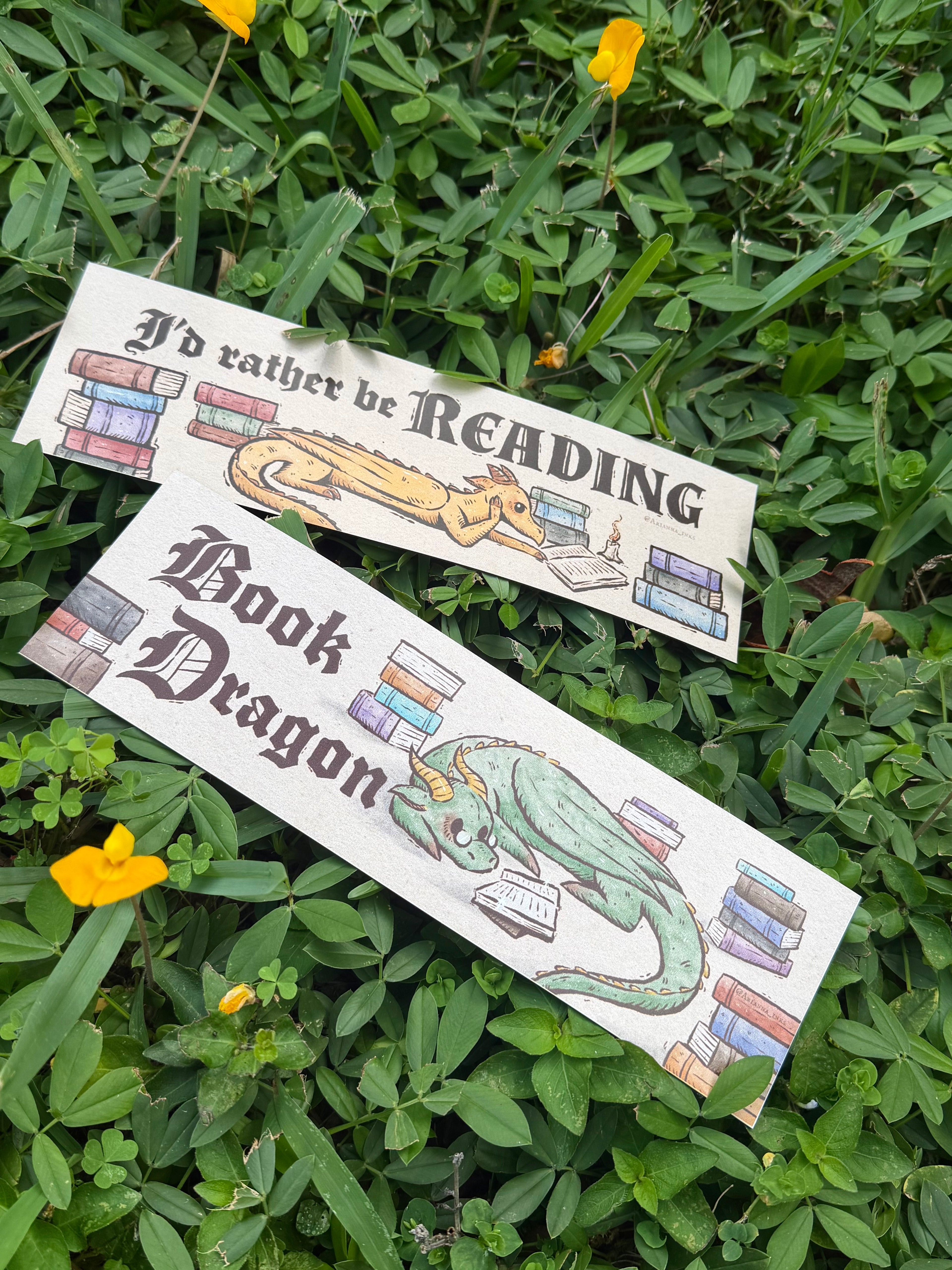 Book Dragon Magnet
