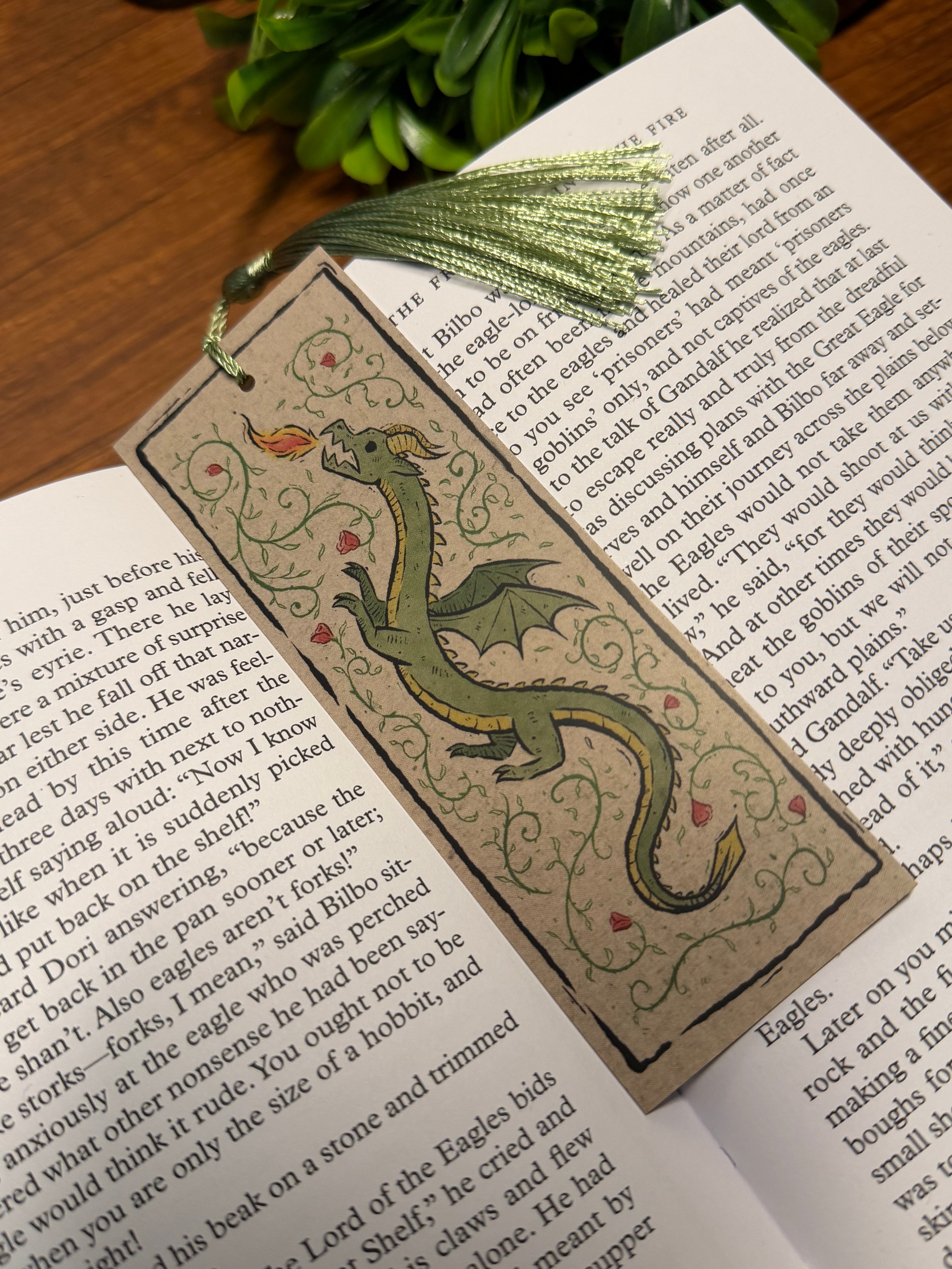 Firebreather Bookmark