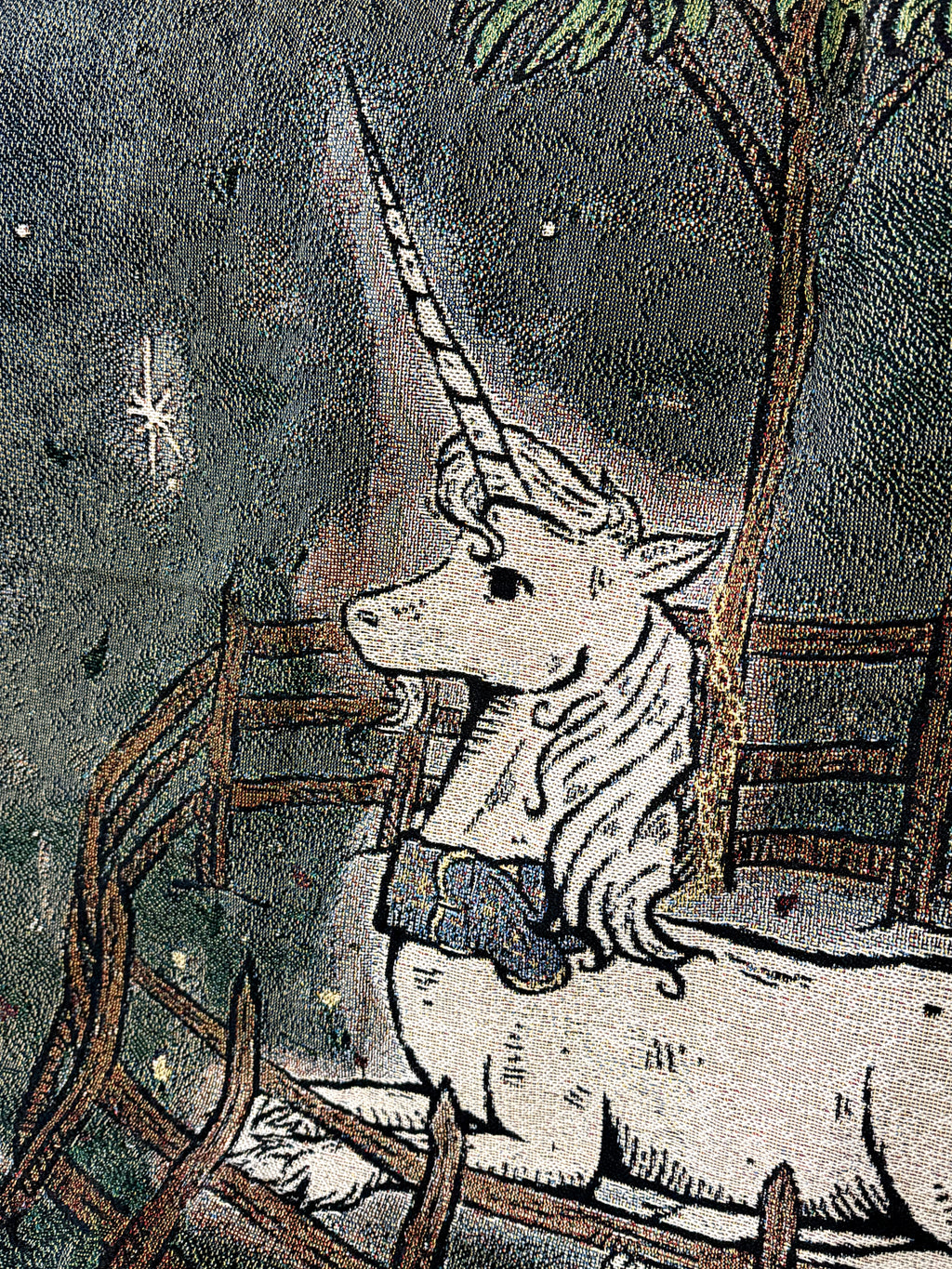 A Unicorn Alone Blanket