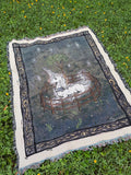A Unicorn Alone Blanket