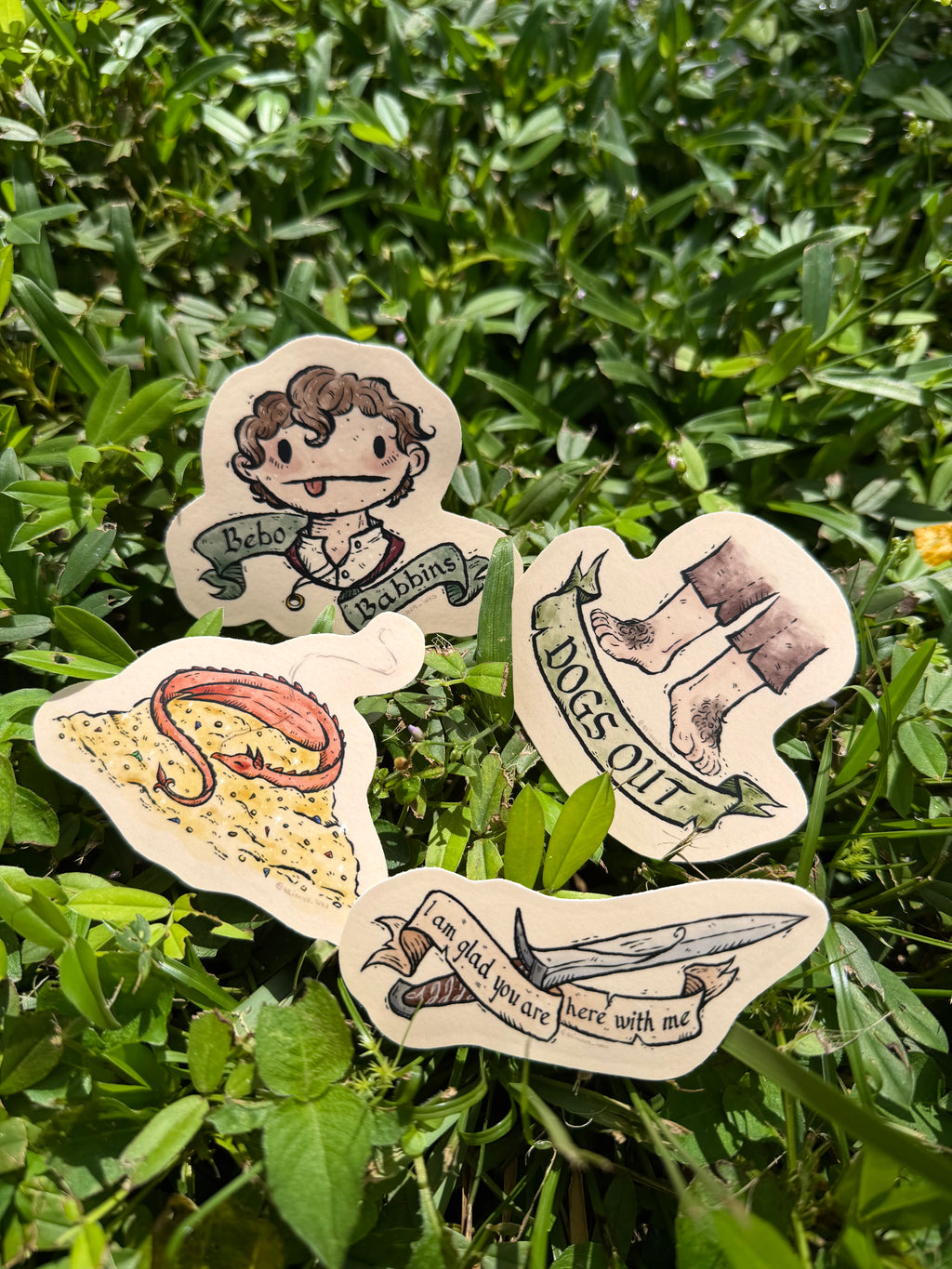 I'm Glad Sticker