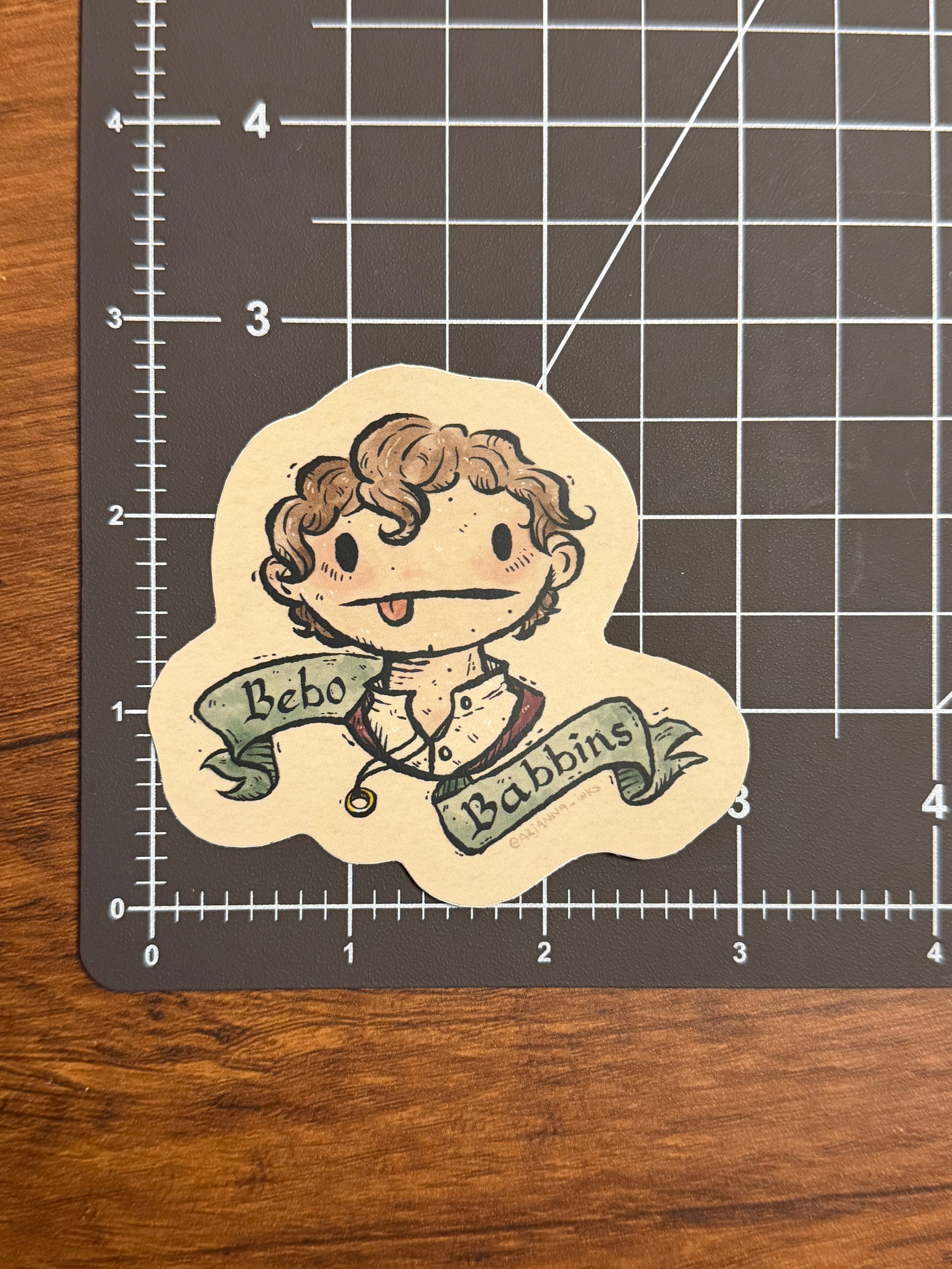 Bebo Babbins Sticker