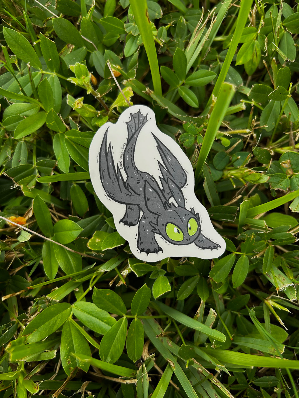 This Dragon Definitely Has Teeth Sticker