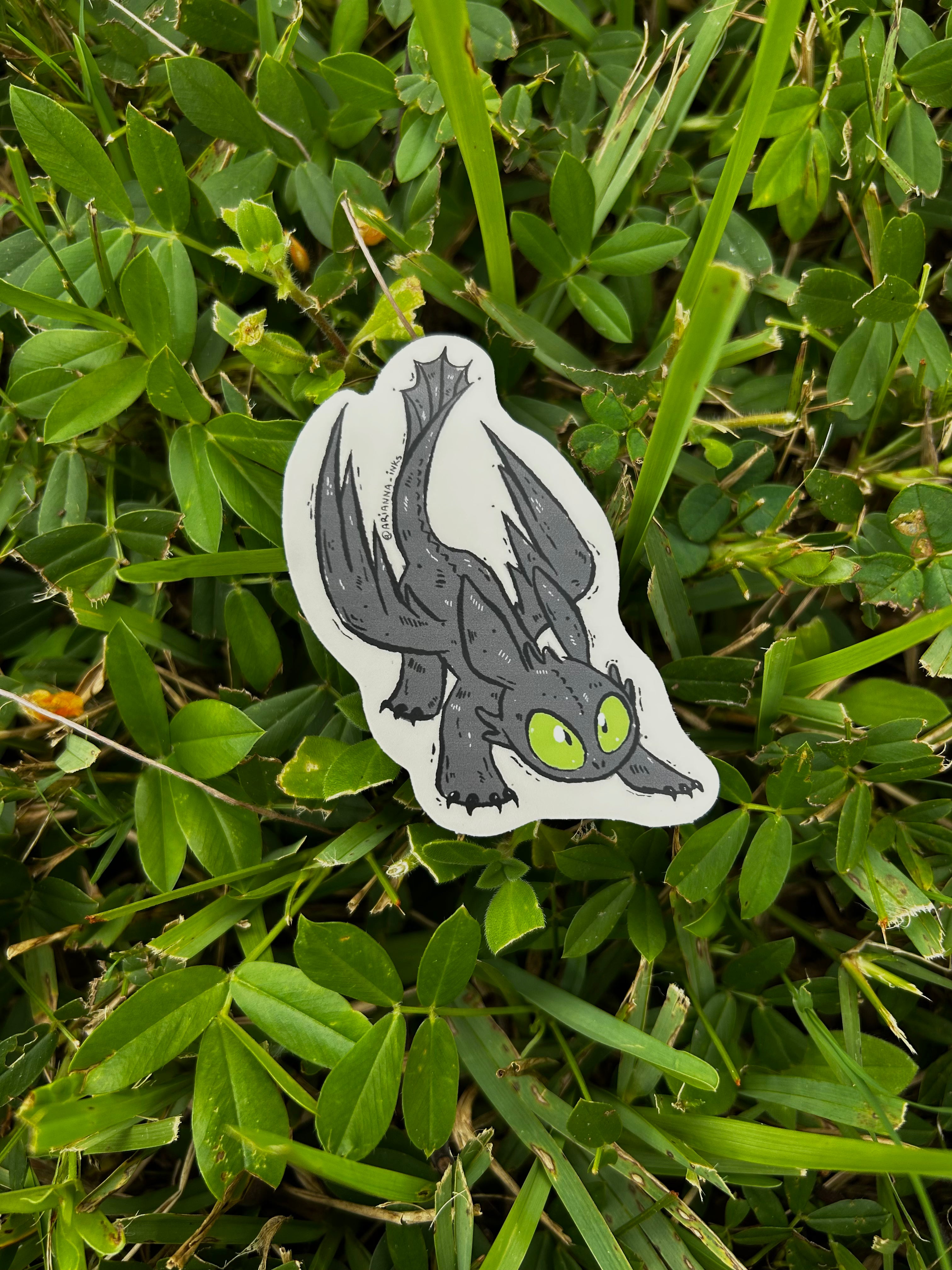 This Dragon Definitely Has Teeth Sticker