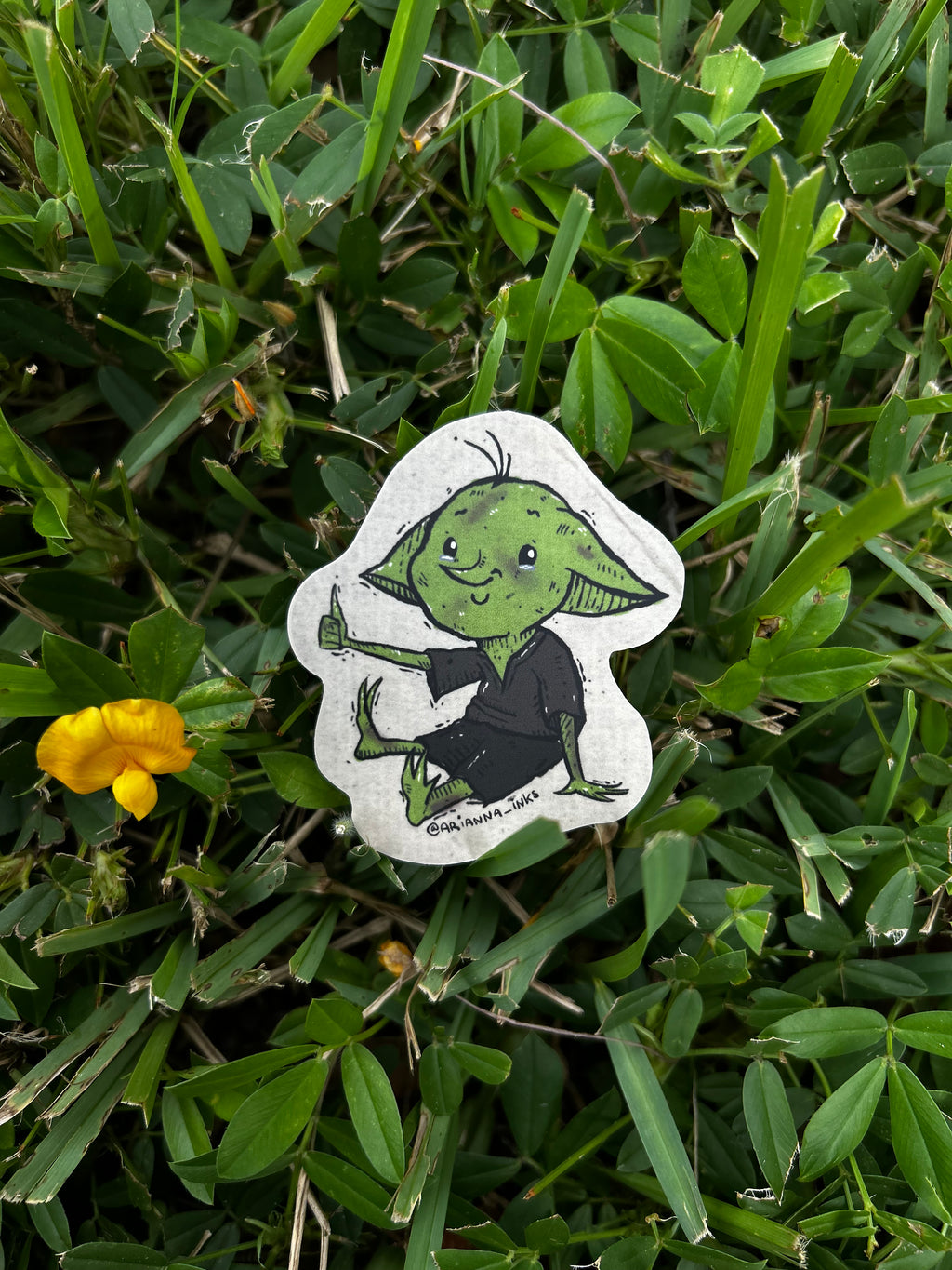 Trying My Best Sticker