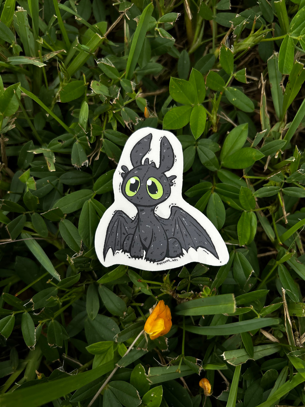 This Dragon Probably Has No Teeth Sticker